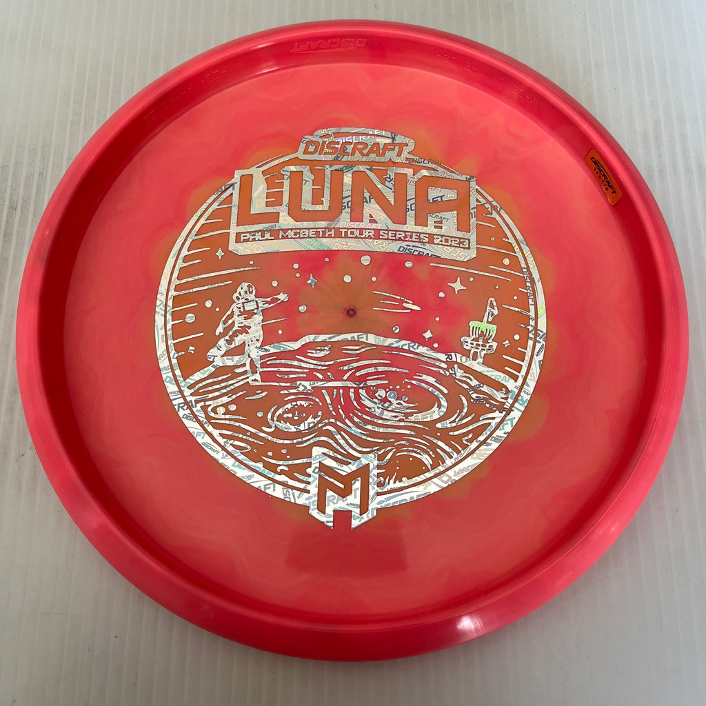 Discraft 2023 Paul McBeth Tour Series Swirly ESP Luna 3/4/0/2