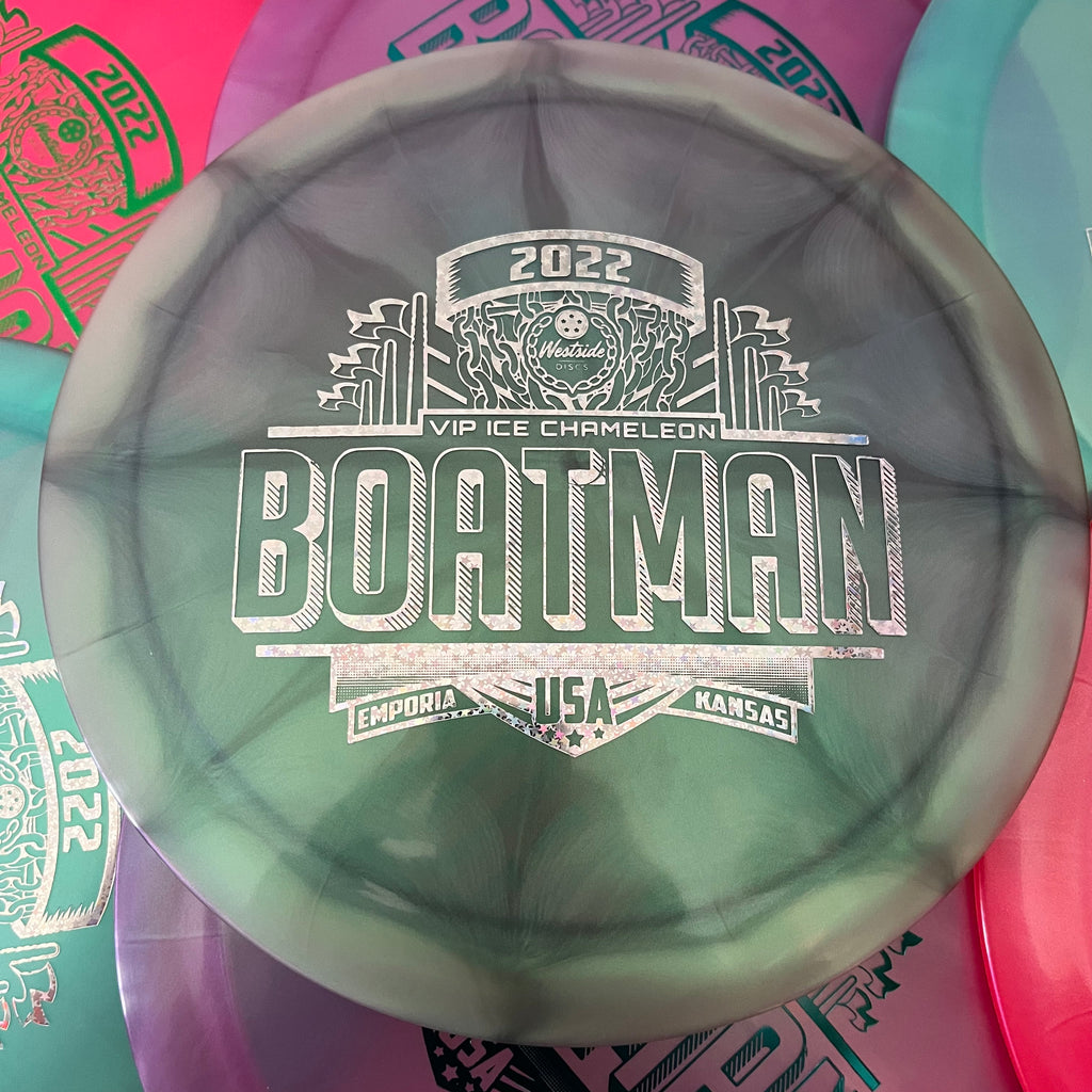 Westside Discs 2022 Pro Worlds VIP Ice Chameleon Boatman 11/5/0/2