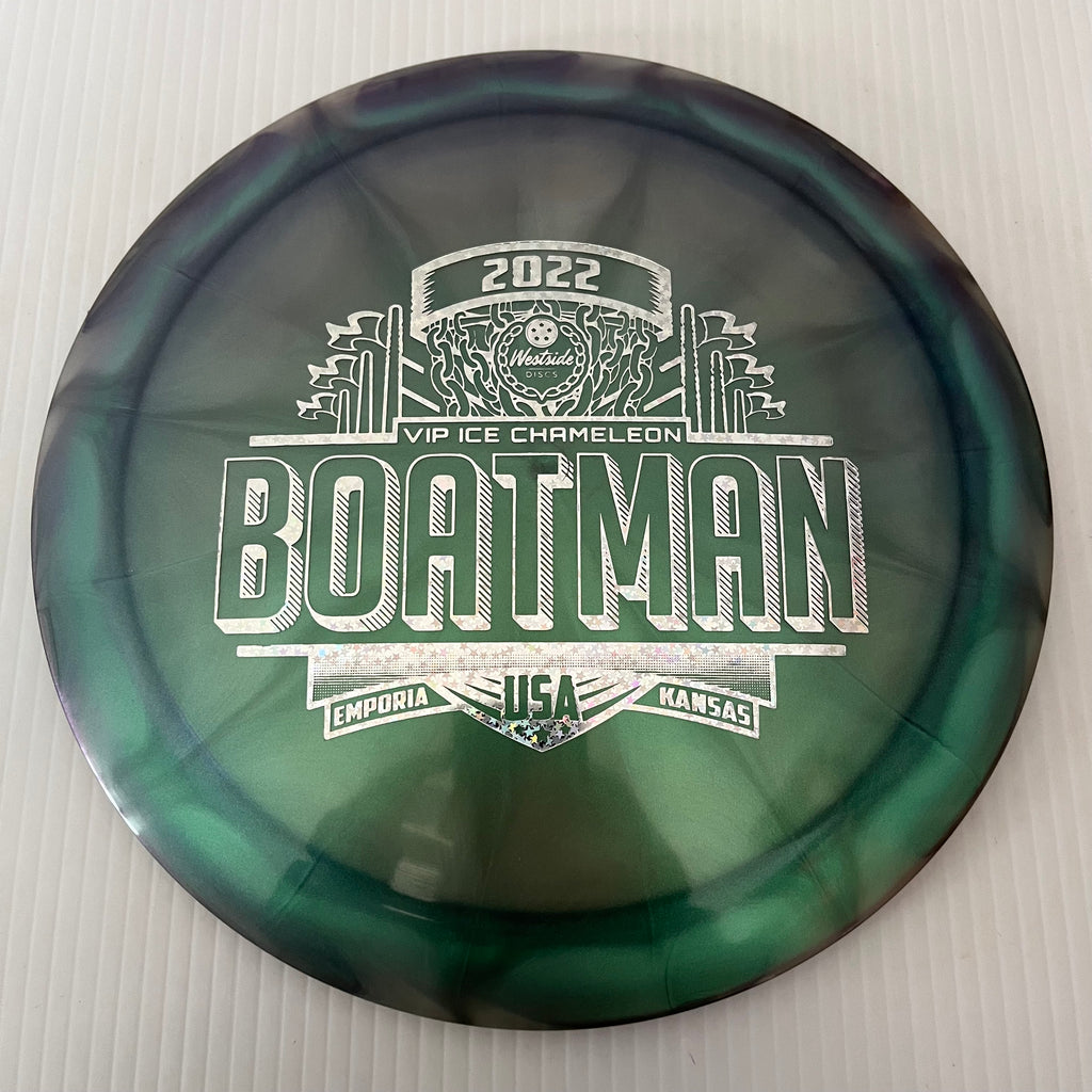 Westside Discs 2022 Pro Worlds VIP Ice Chameleon Boatman 11/5/0/2