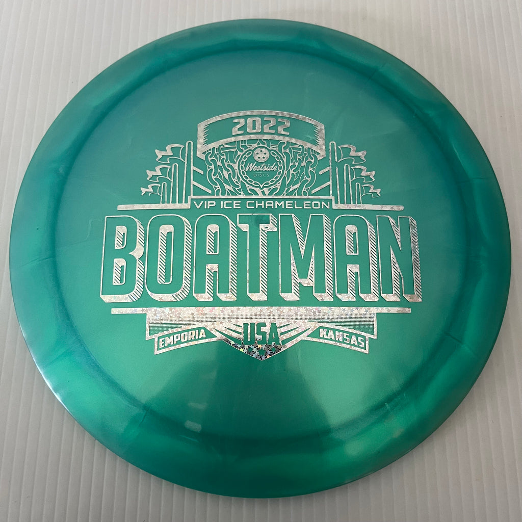 Westside Discs 2022 Pro Worlds VIP Ice Chameleon Boatman 11/5/0/2