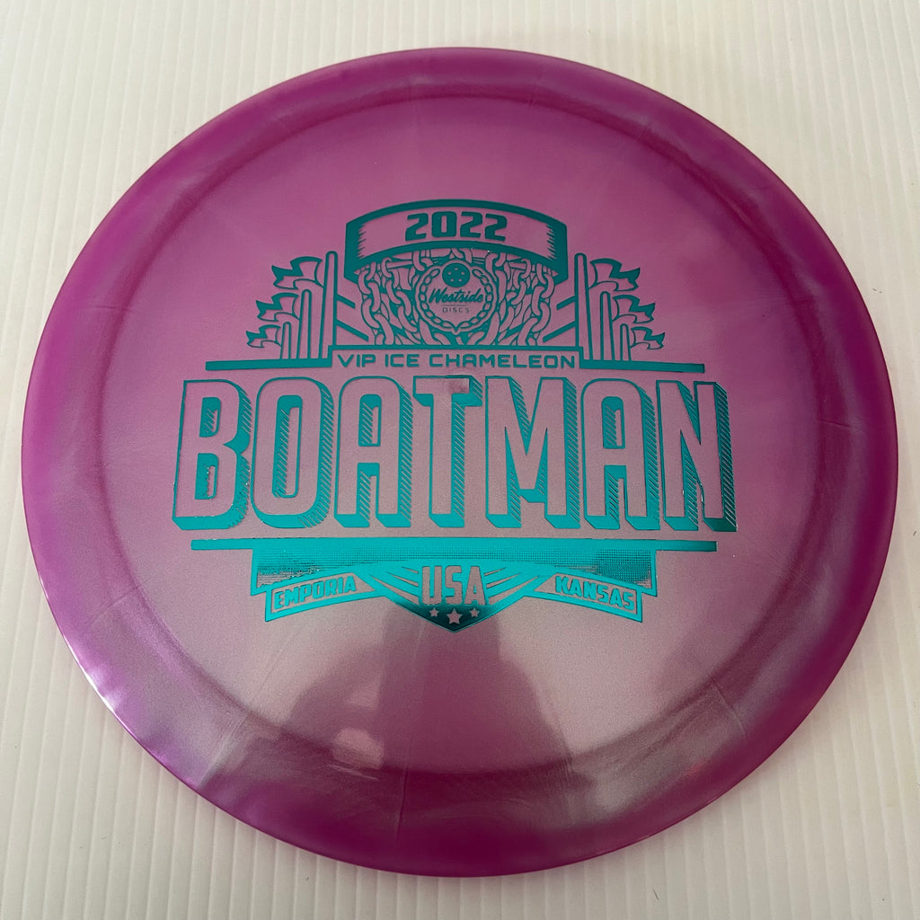 Westside Discs 2022 Pro Worlds VIP Ice Chameleon Boatman 11/5/0/2