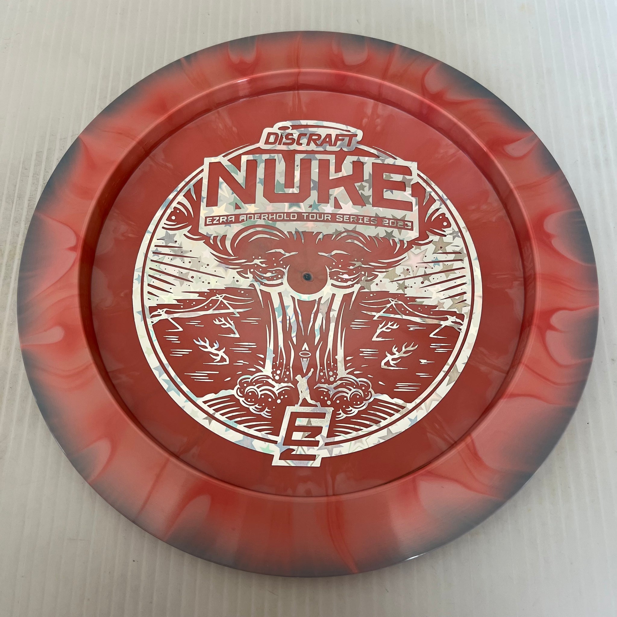 Discraft 2023 Ezra Aderhold Tour Series Swirly ESP Nuke 13/5/-1/3