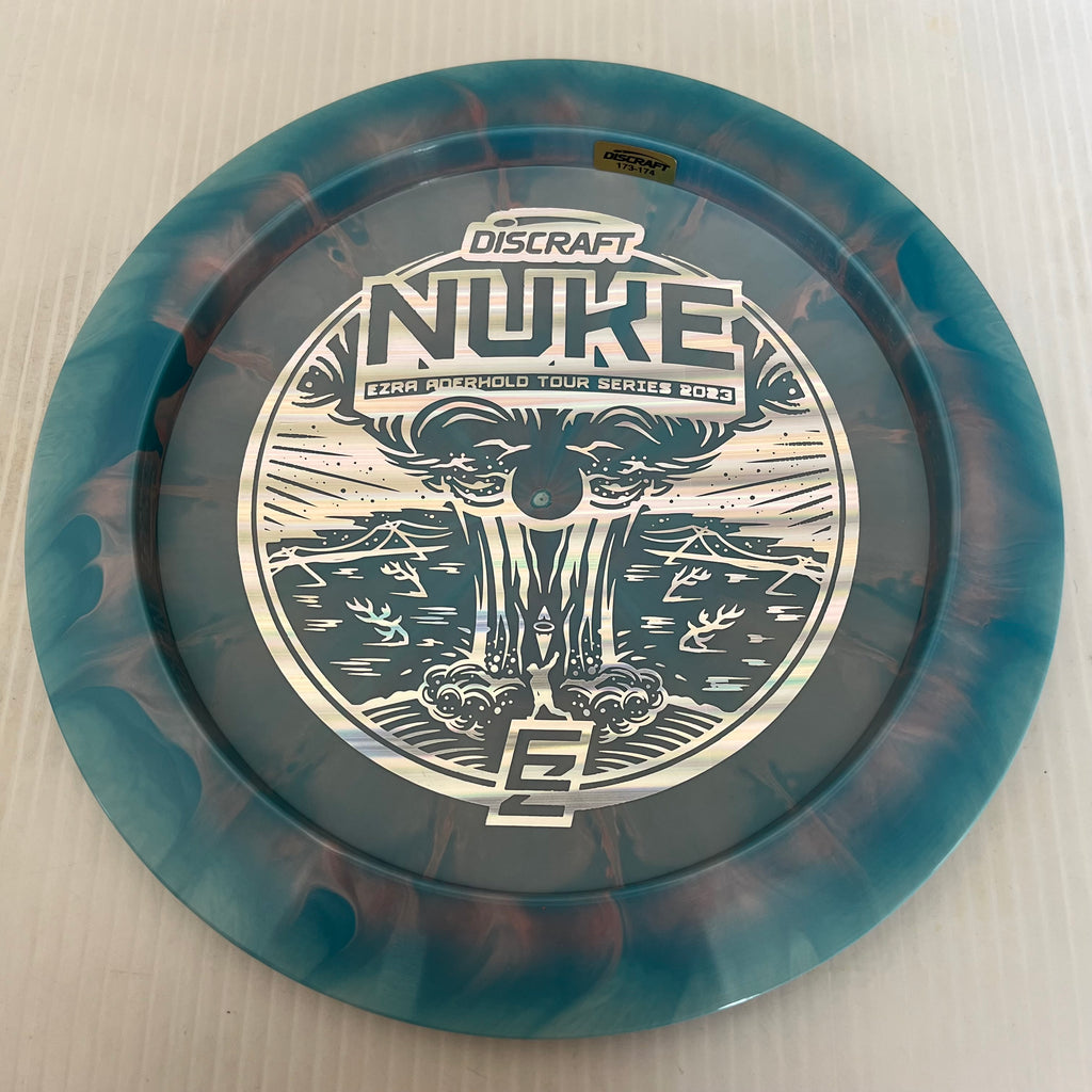 Discraft 2023 Ezra Aderhold Tour Series Swirly ESP Nuke 13/5/-1/3