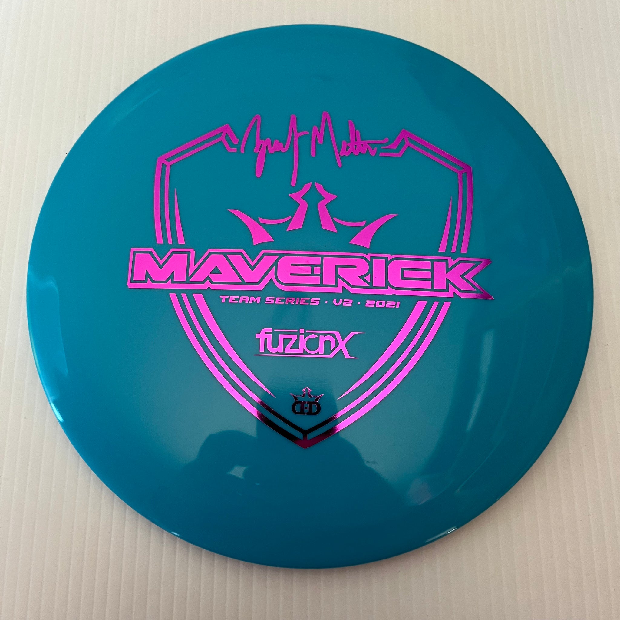 Dynamic Discs 2021 Zach Melton Team Series V2 Fuzion-X Maverick 7/4/-1.5/2