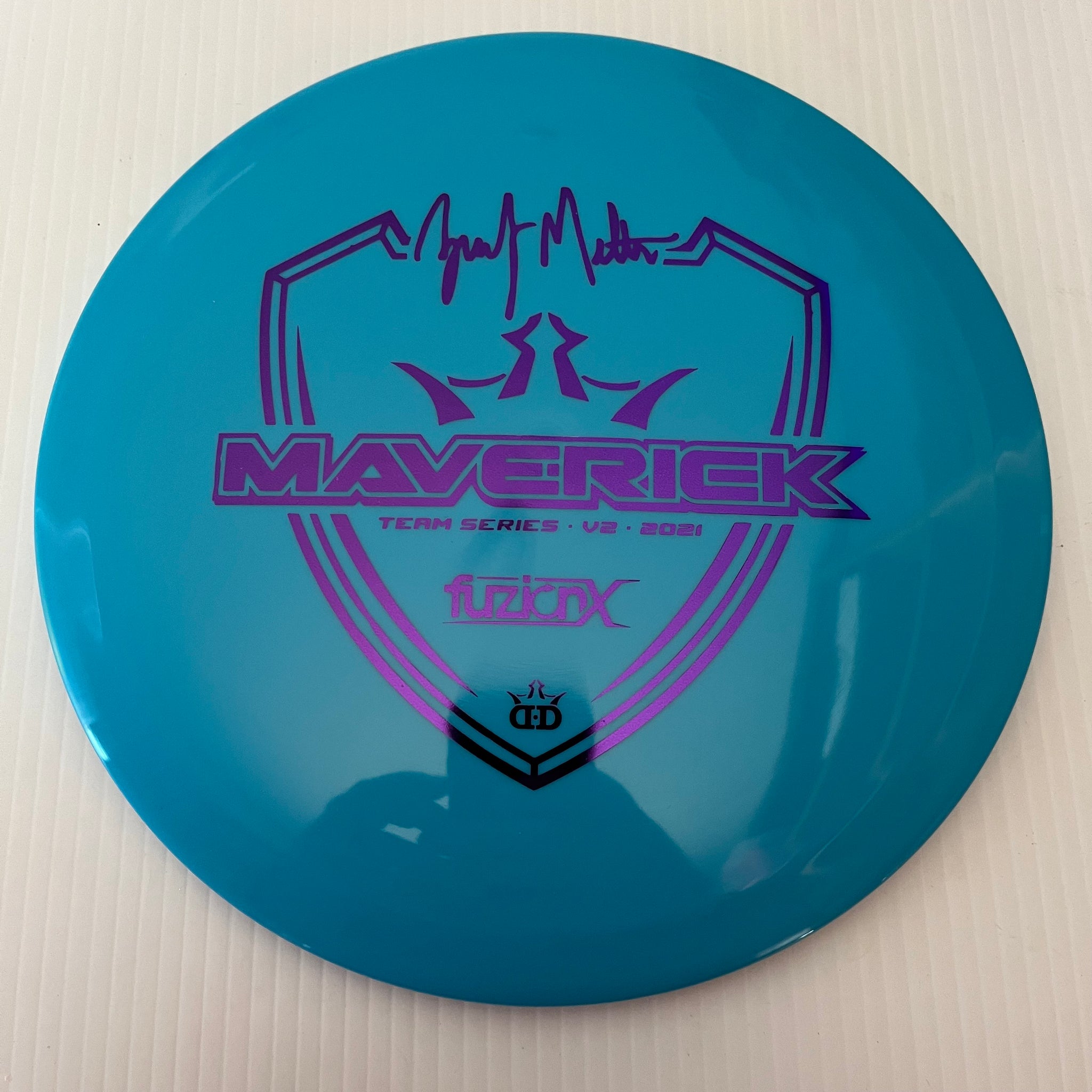 Dynamic Discs 2021 Zach Melton Team Series V2 Fuzion-X Maverick 7/4/-1.5/2