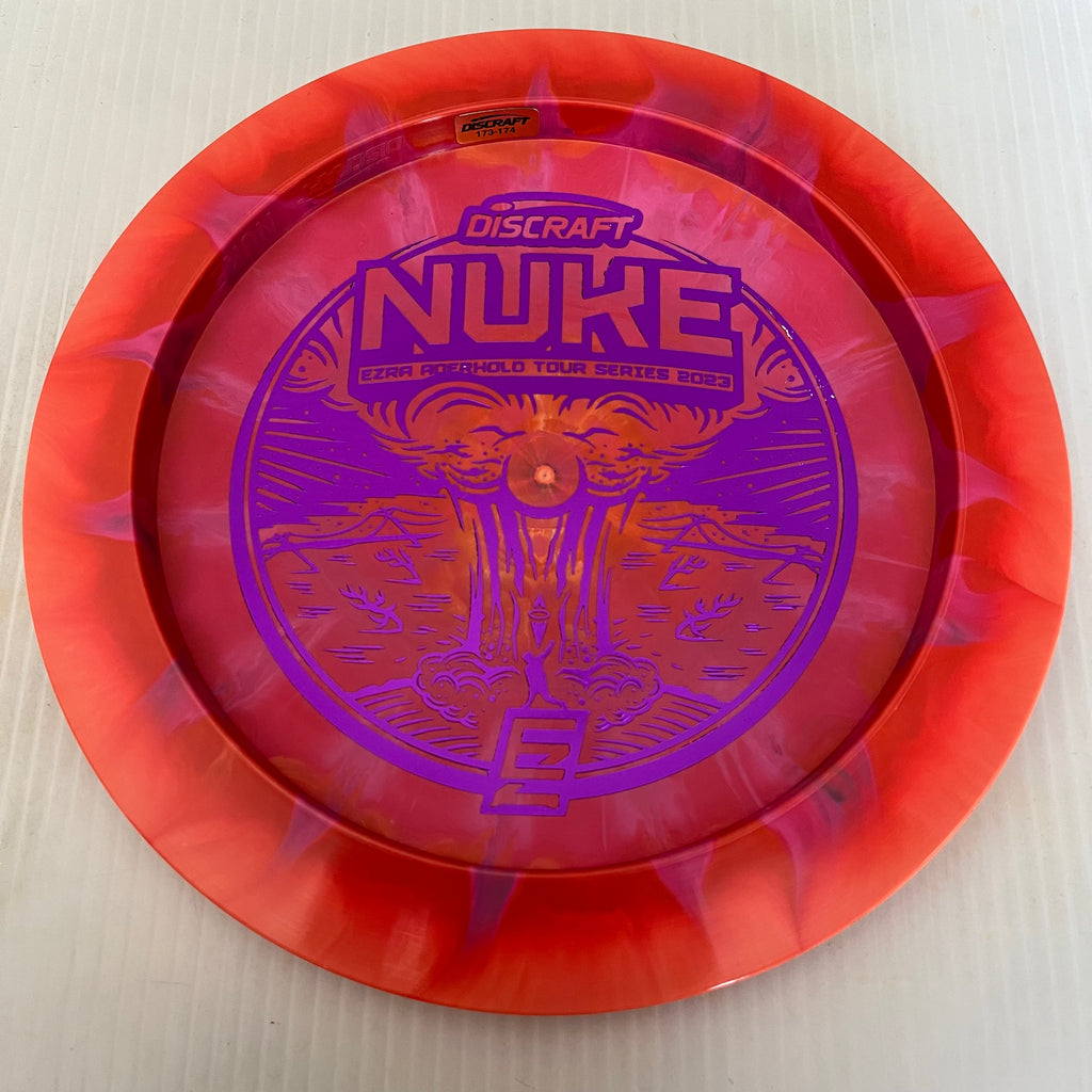 Discraft 2023 Ezra Aderhold Tour Series Swirly ESP Nuke 13/5/-1/3