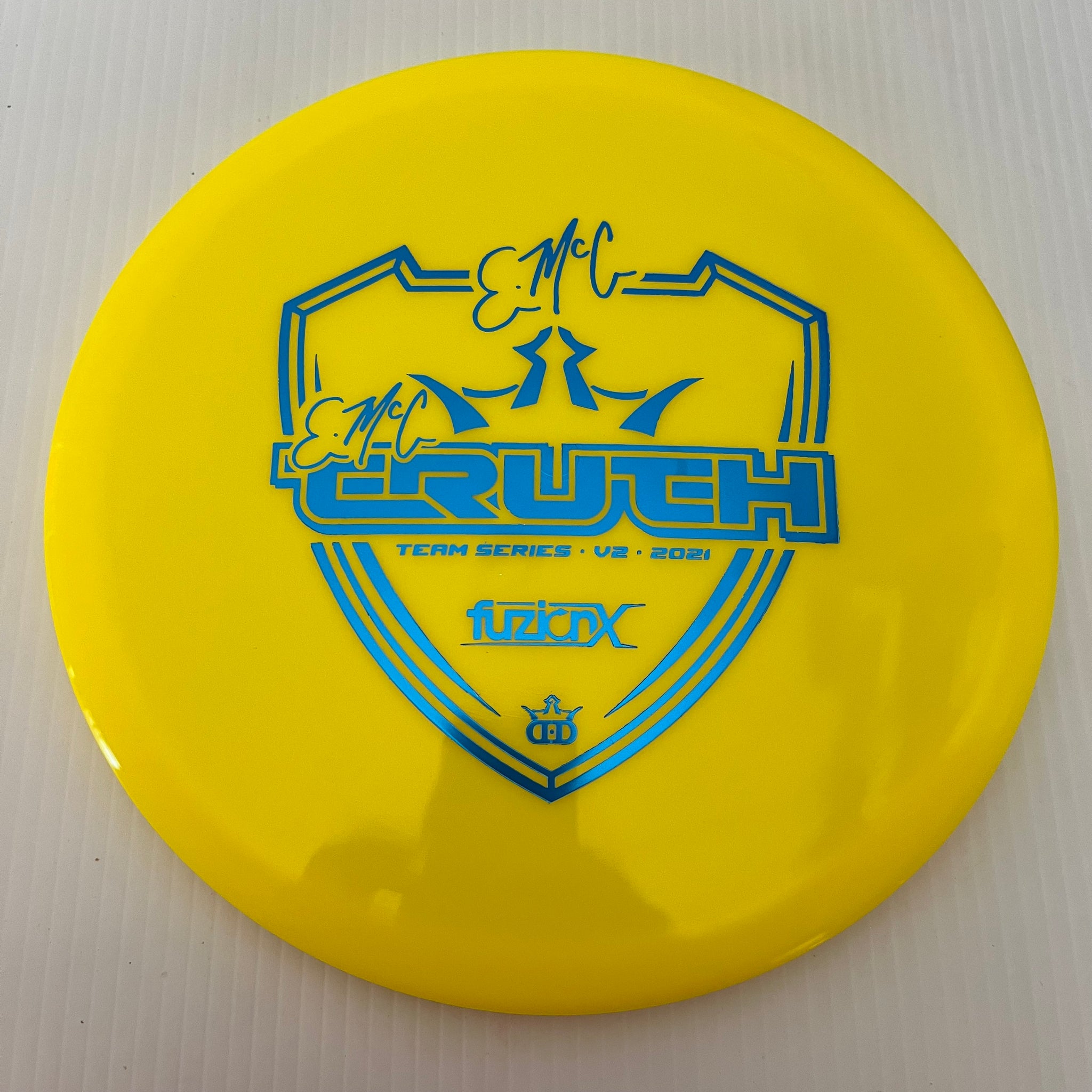 Dynamic Discs 2021 Eric McCabe Team Series V2 Fuzion-X eMac Truth 5/5/0/2