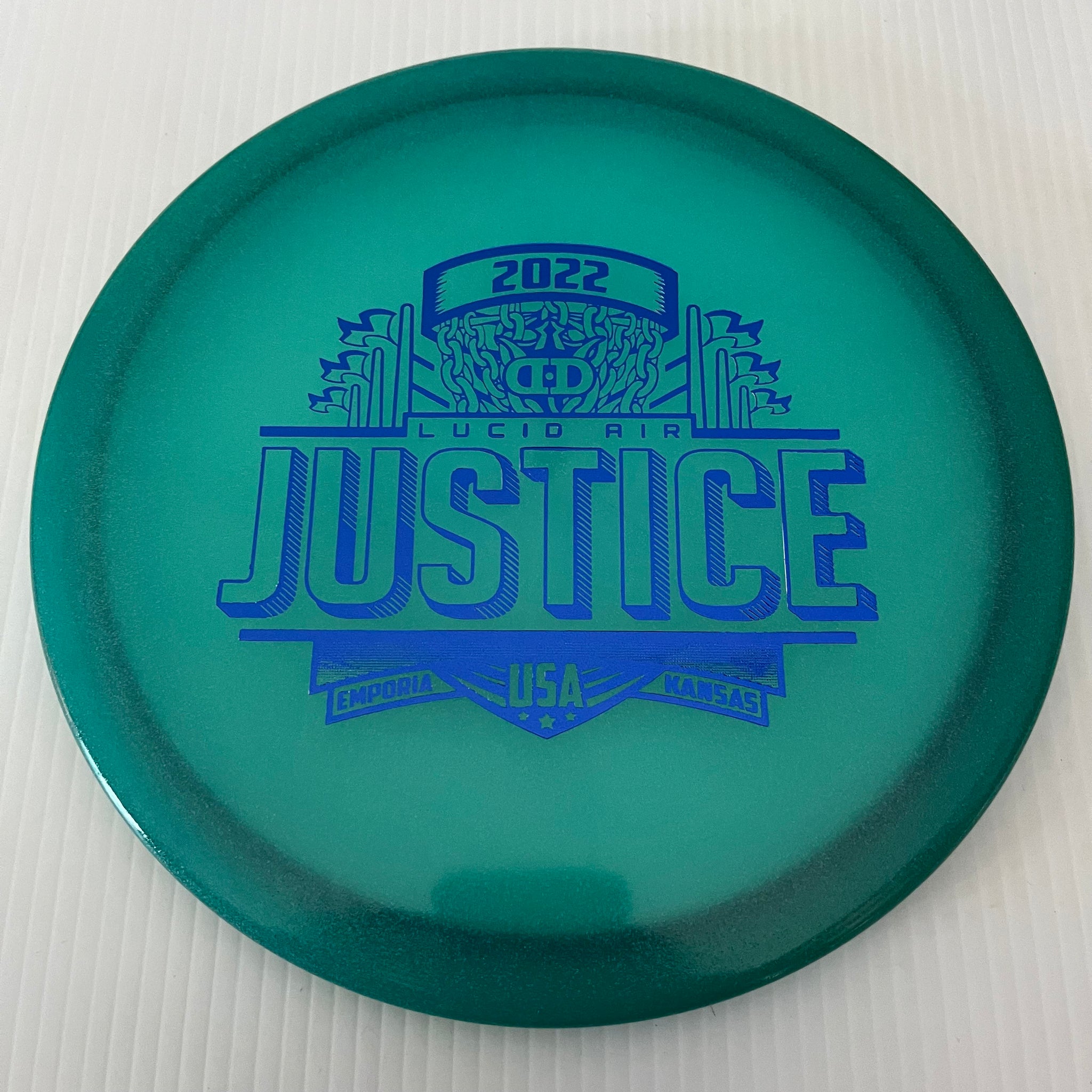 Dynamic Discs 2022 Pro Worlds Lucid Air Justice 5/1/0.5/4