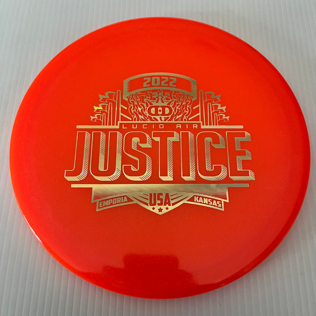 Dynamic Discs 2022 Pro Worlds Lucid Air Justice 5/1/0.5/4