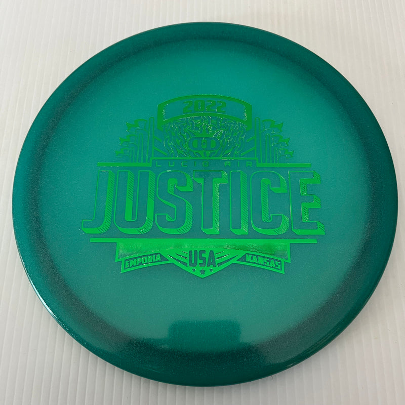 Dynamic Discs 2022 Pro Worlds Lucid Air Justice 5/1/0.5/4