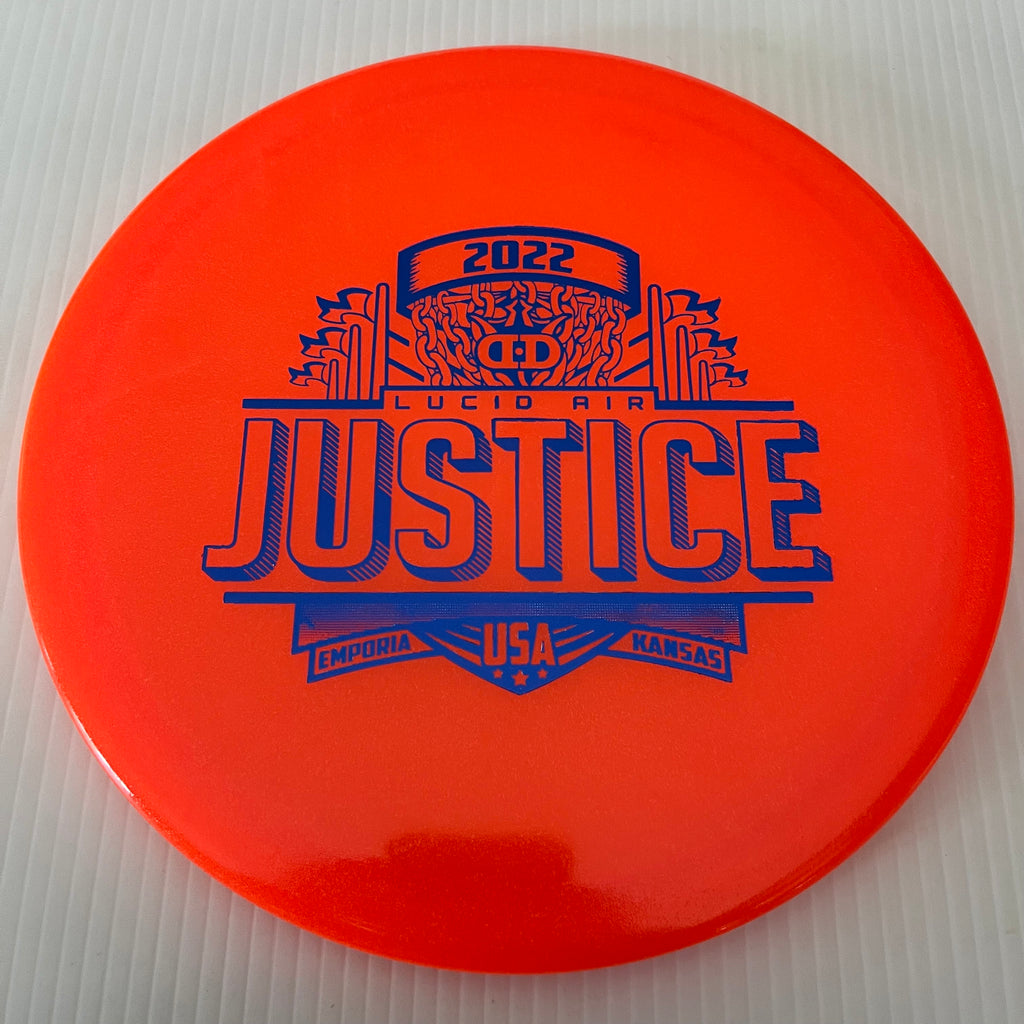 Dynamic Discs 2022 Pro Worlds Lucid Air Justice 5/1/0.5/4