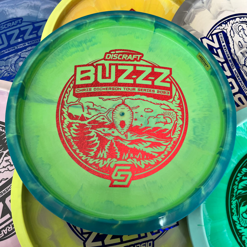 Discraft 2023 Chris Dickerson Tour Series Swirly ESP Buzzz 5/4/-1/1