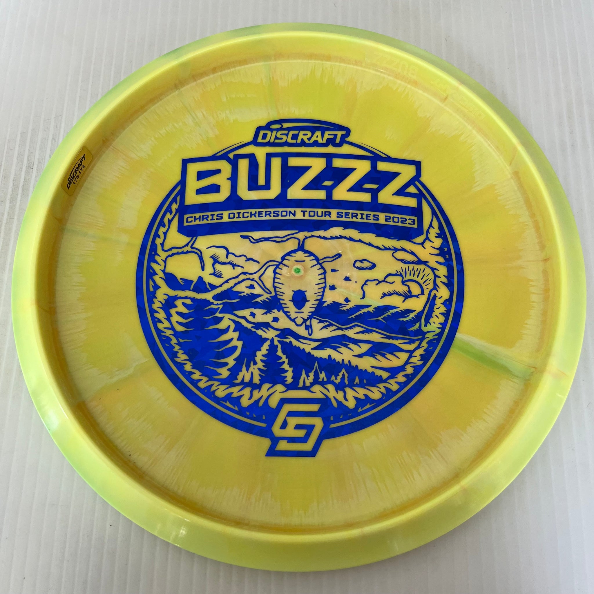 Discraft 2023 Chris Dickerson Tour Series Swirly ESP Buzzz 5/4/-1/1