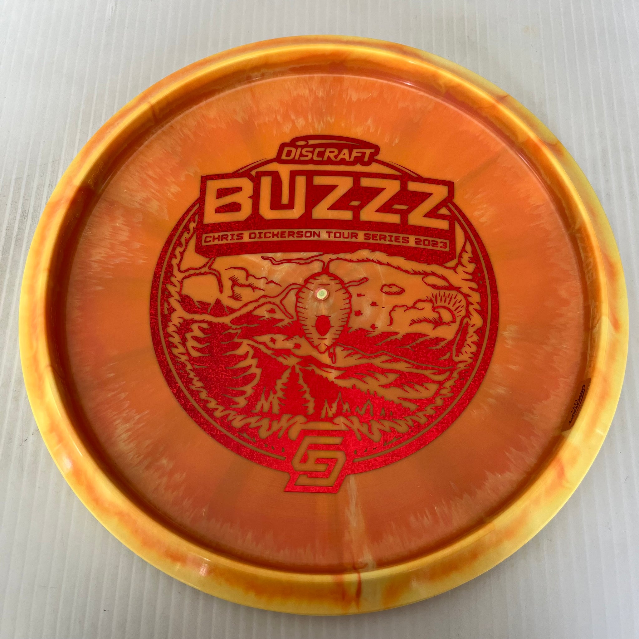 Discraft 2023 Chris Dickerson Tour Series Swirly ESP Buzzz 5/4/-1/1