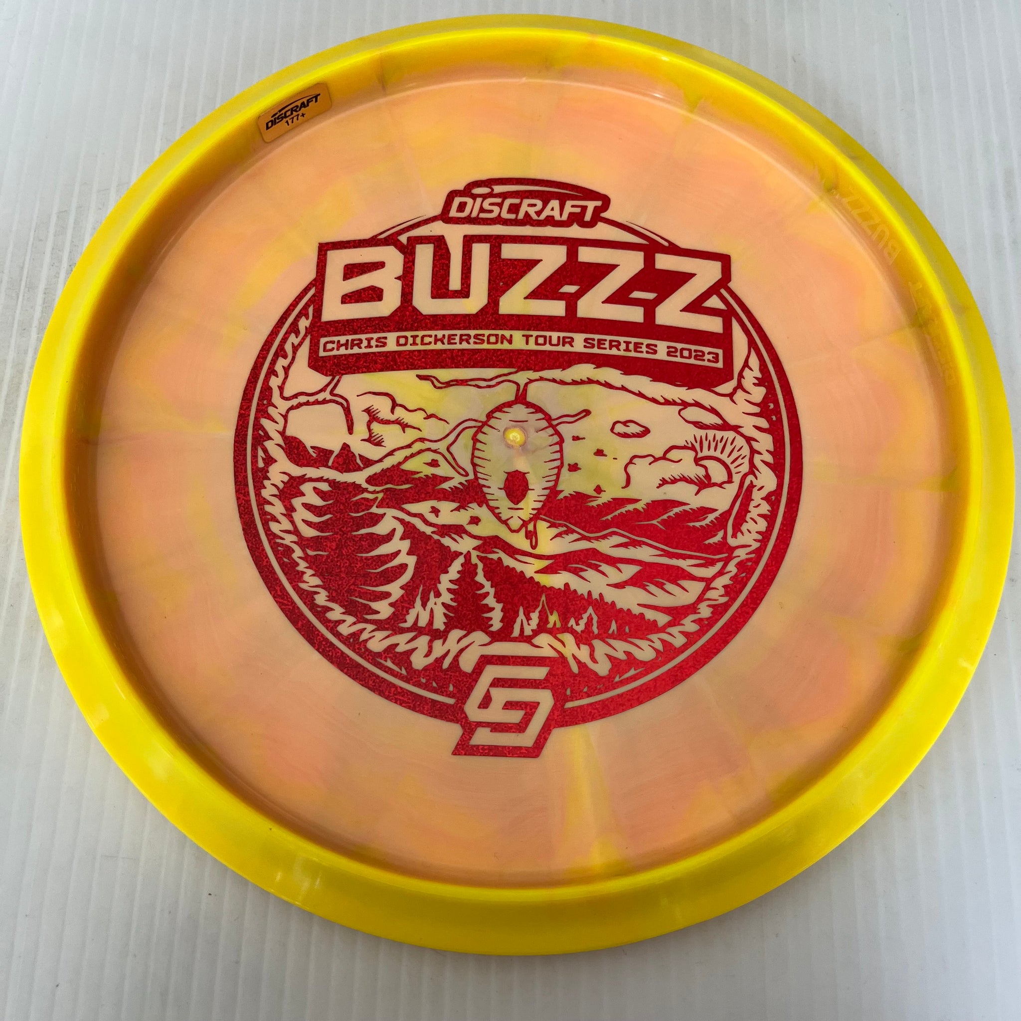Discraft 2023 Chris Dickerson Tour Series Swirly ESP Buzzz 5/4/-1/1