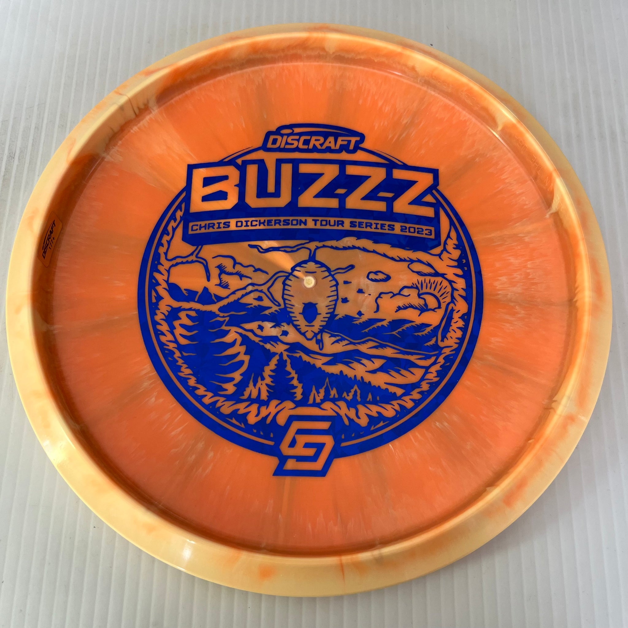 Discraft 2023 Chris Dickerson Tour Series Swirly ESP Buzzz 5/4/-1/1