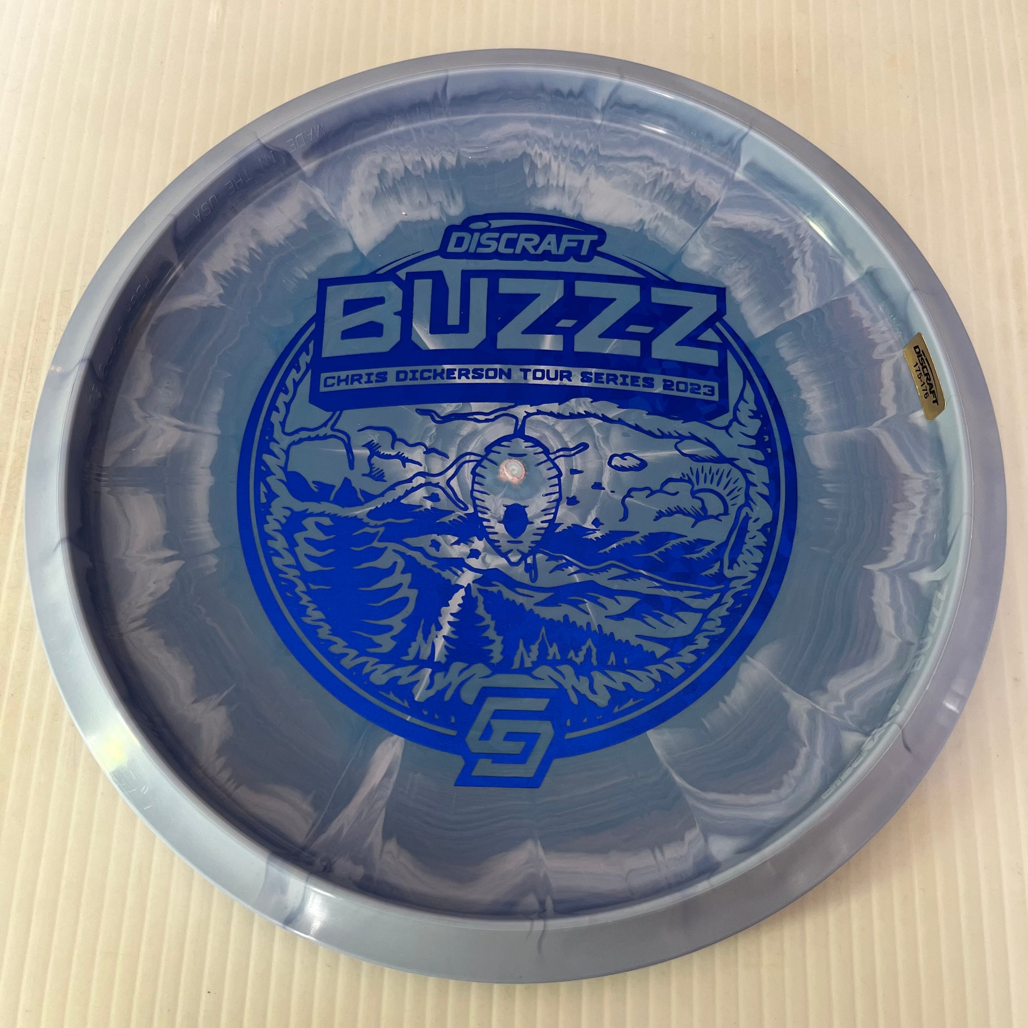Discraft 2023 Chris Dickerson Tour Series Swirly ESP Buzzz 5/4/-1/1