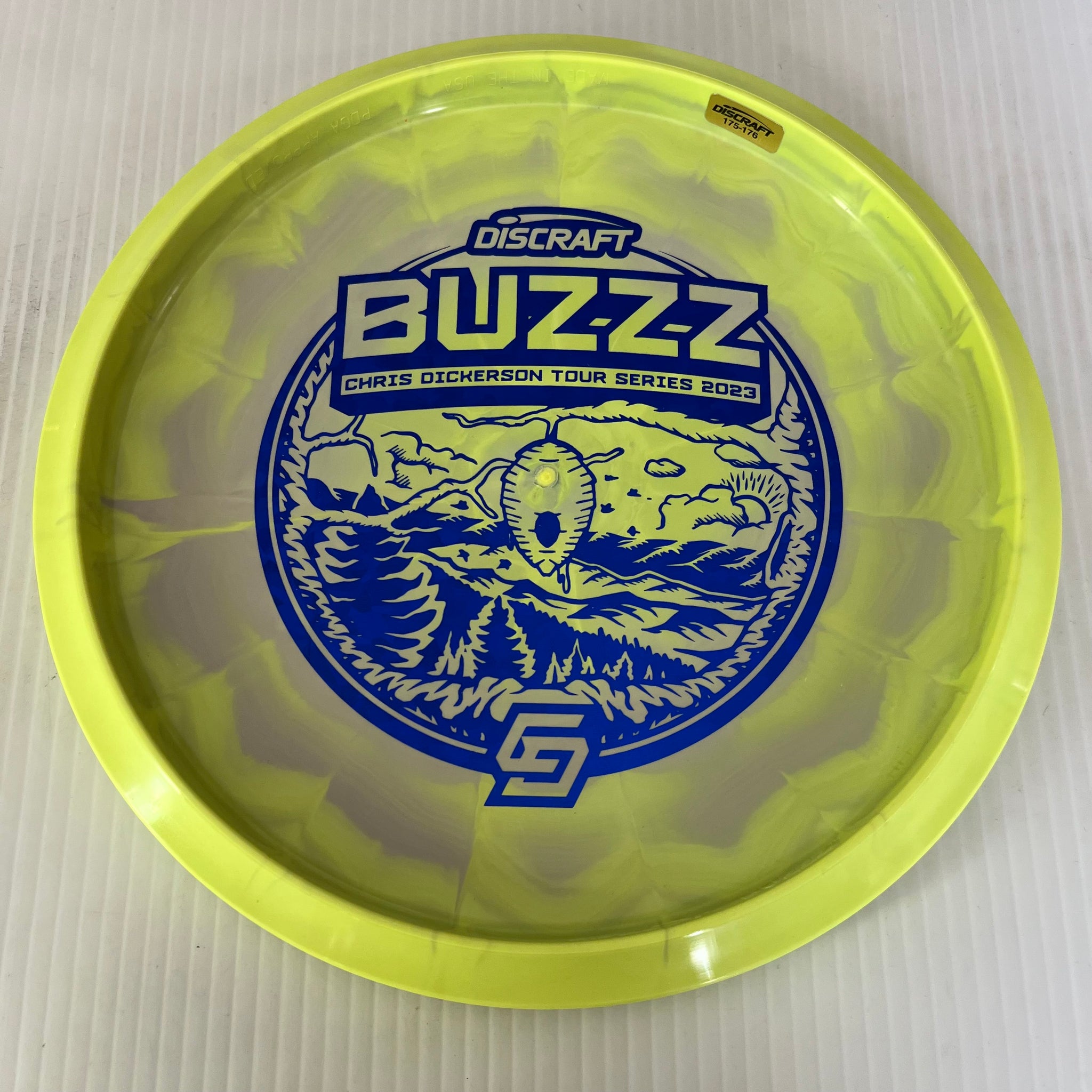 Discraft 2023 Chris Dickerson Tour Series Swirly ESP Buzzz 5/4/-1/1