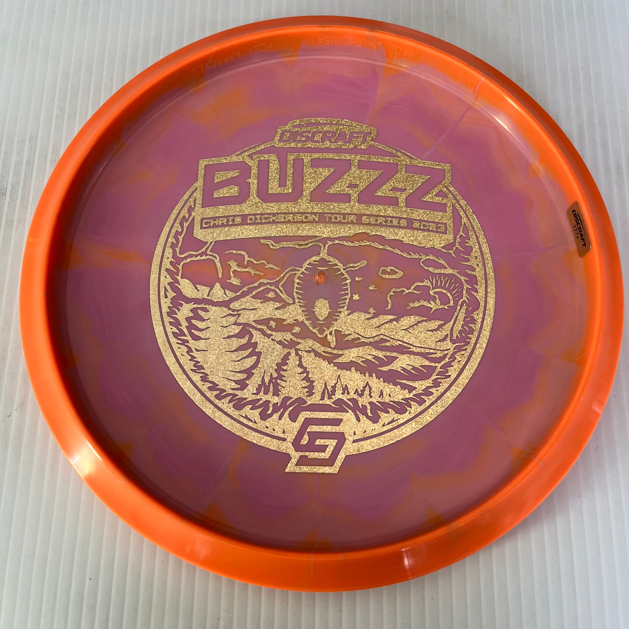 Discraft 2023 Chris Dickerson Tour Series Swirly ESP Buzzz 5/4/-1/1
