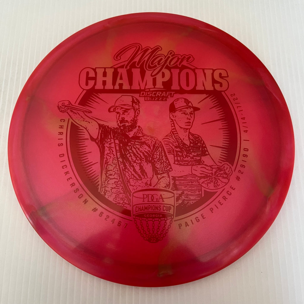 Discraft Limited Edition Paige Pierce & Chris Dickerson Champions Cup Z Swirl Buzzz 5/4/-1/1