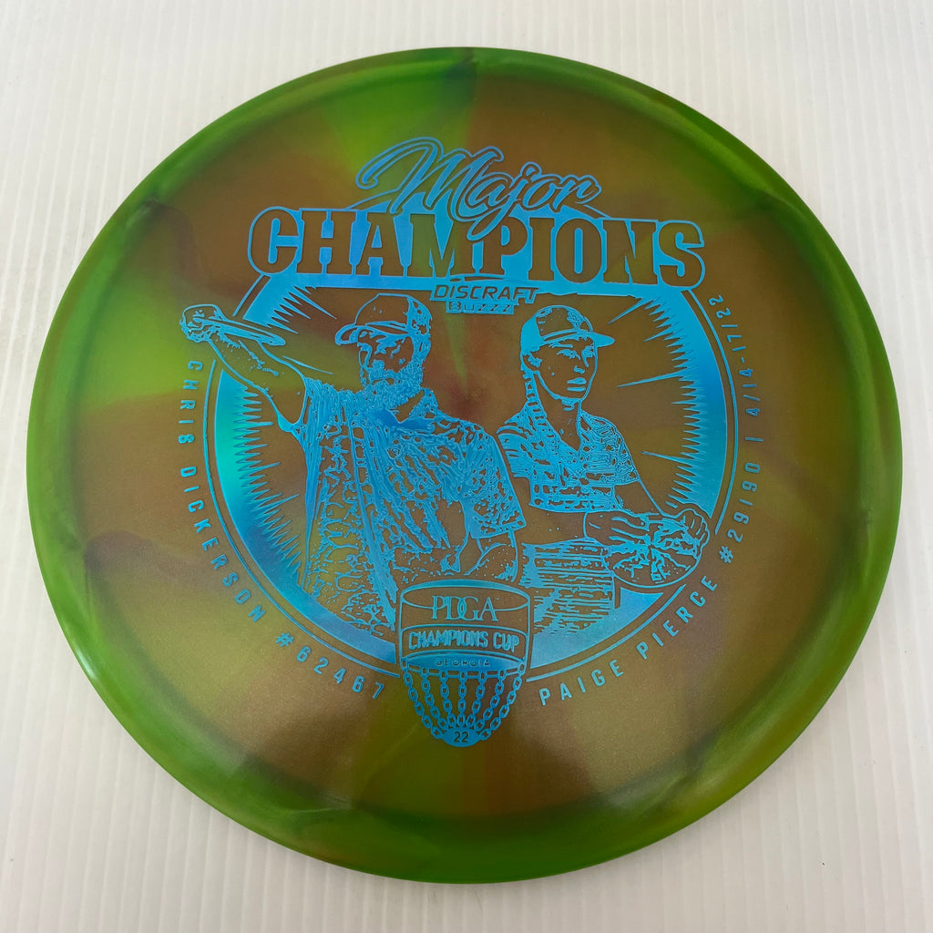 Discraft Limited Edition Paige Pierce & Chris Dickerson Champions Cup Z Swirl Buzzz 5/4/-1/1