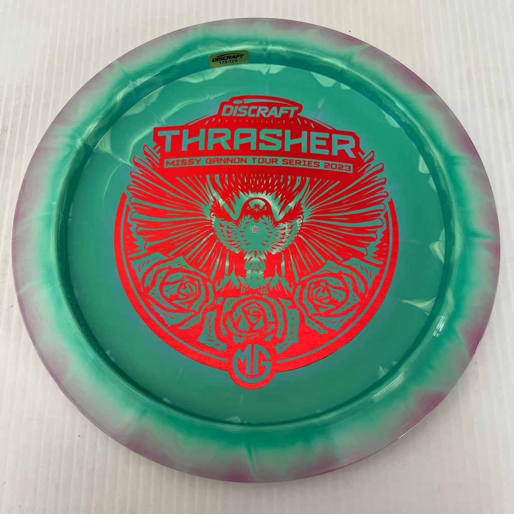 Discraft 2023 Missy Gannon Tour Series Swirly ESP Thrasher 12/5/-3/2
