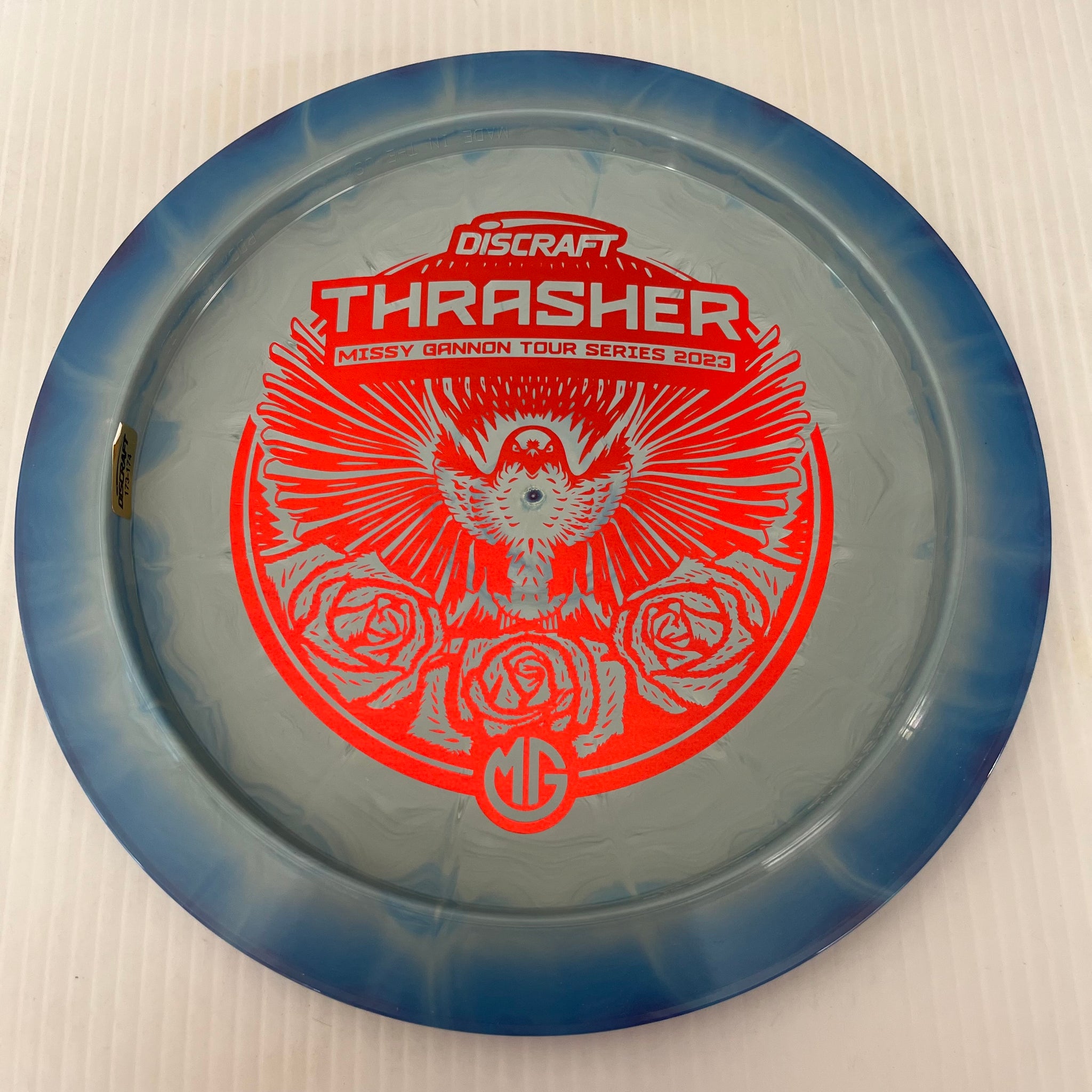 Discraft 2023 Missy Gannon Tour Series Swirly ESP Thrasher 12/5/-3/2