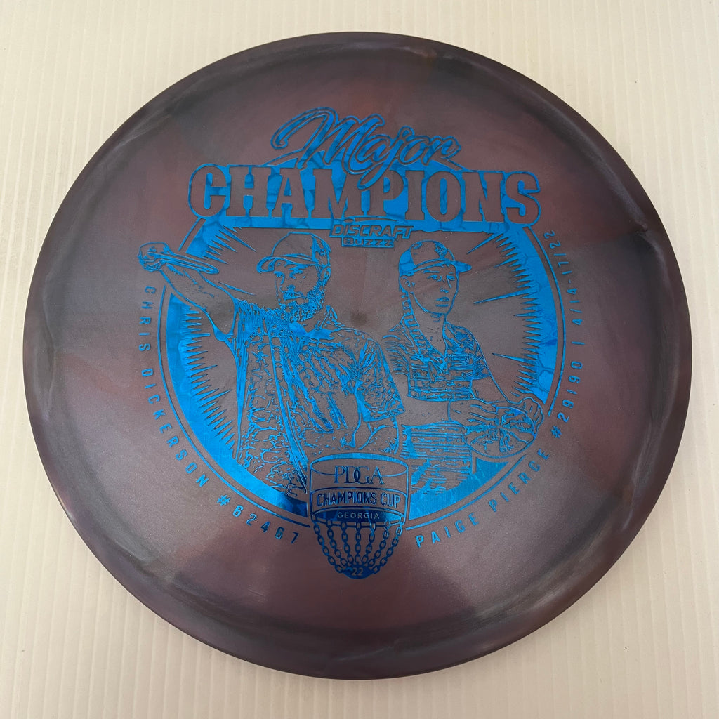 Discraft Limited Edition Paige Pierce & Chris Dickerson Champions Cup Z Swirl Buzzz 5/4/-1/1