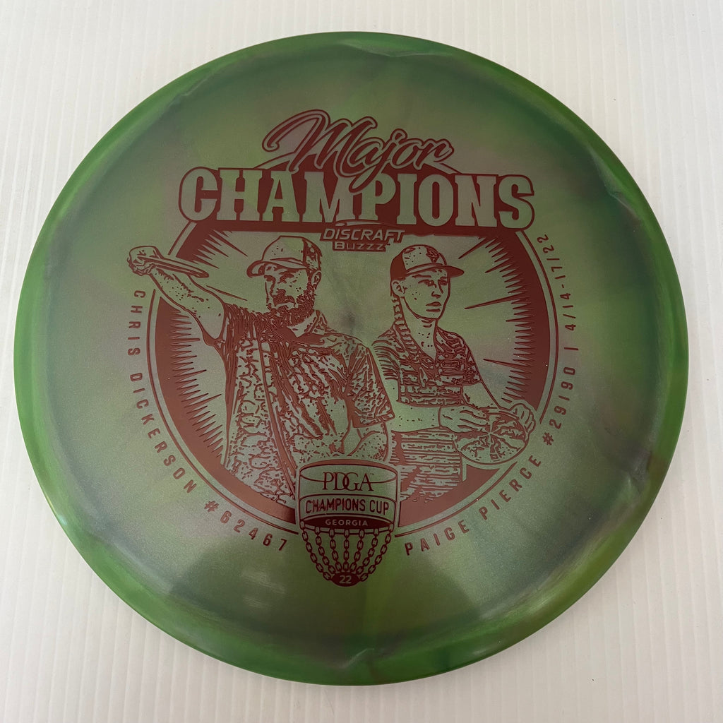 Discraft Limited Edition Paige Pierce & Chris Dickerson Champions Cup Z Swirl Buzzz 5/4/-1/1