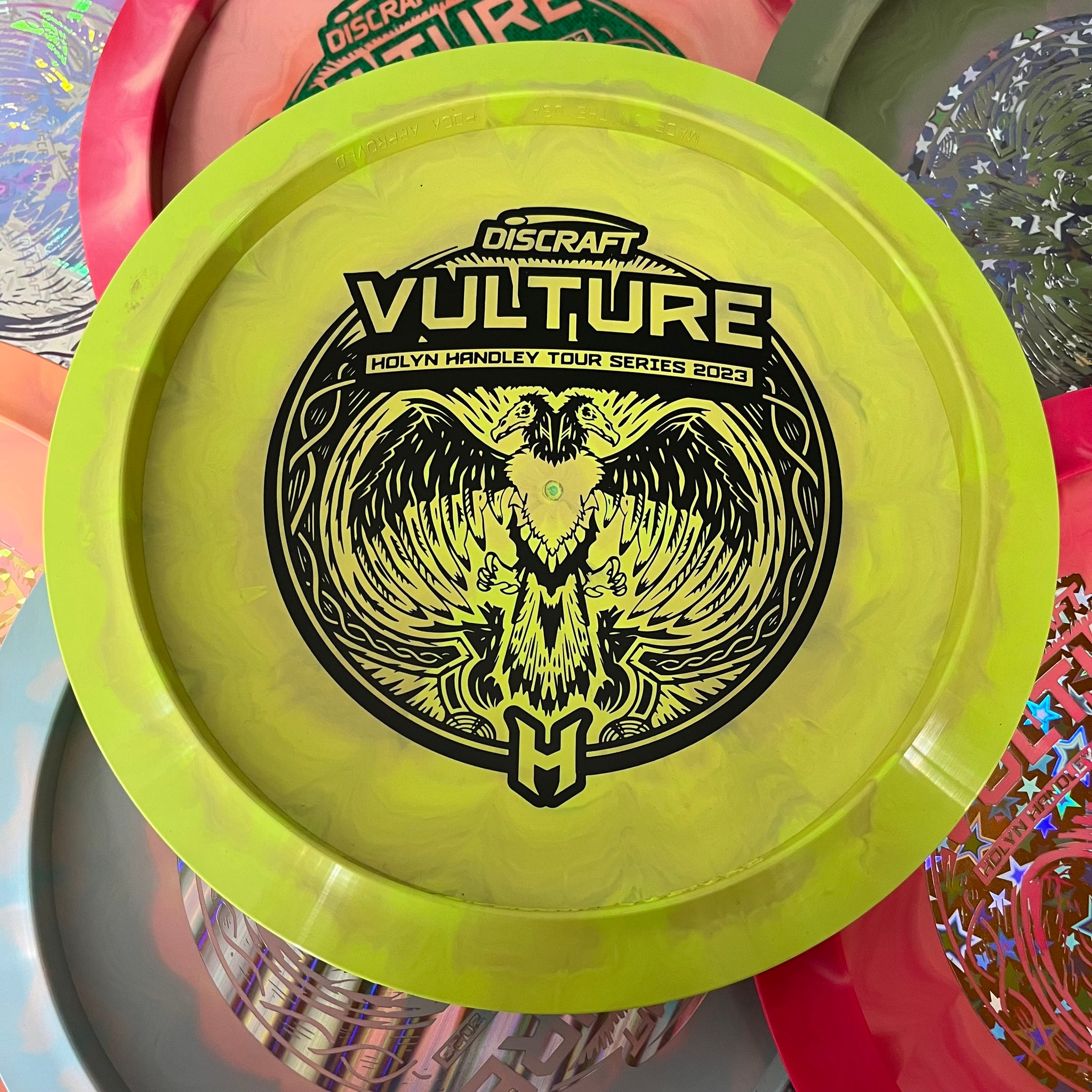 Discraft 2023 Holyn Handley Tour Series Swirly ESP Vulture 10/5/0/2