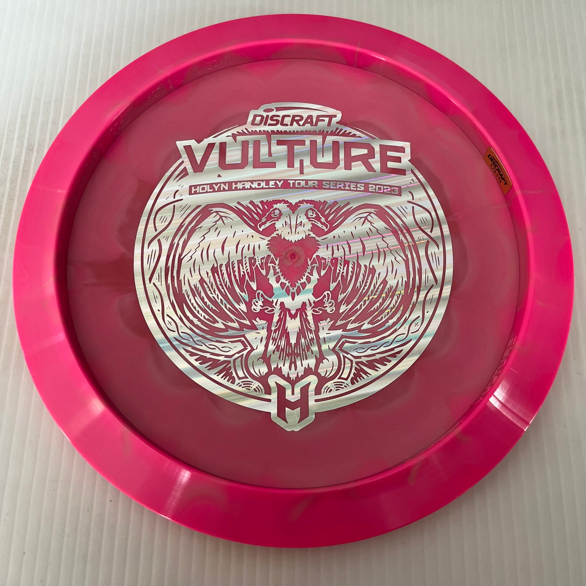 Discraft 2023 Holyn Handley Tour Series Swirly ESP Vulture 10/5/0/2