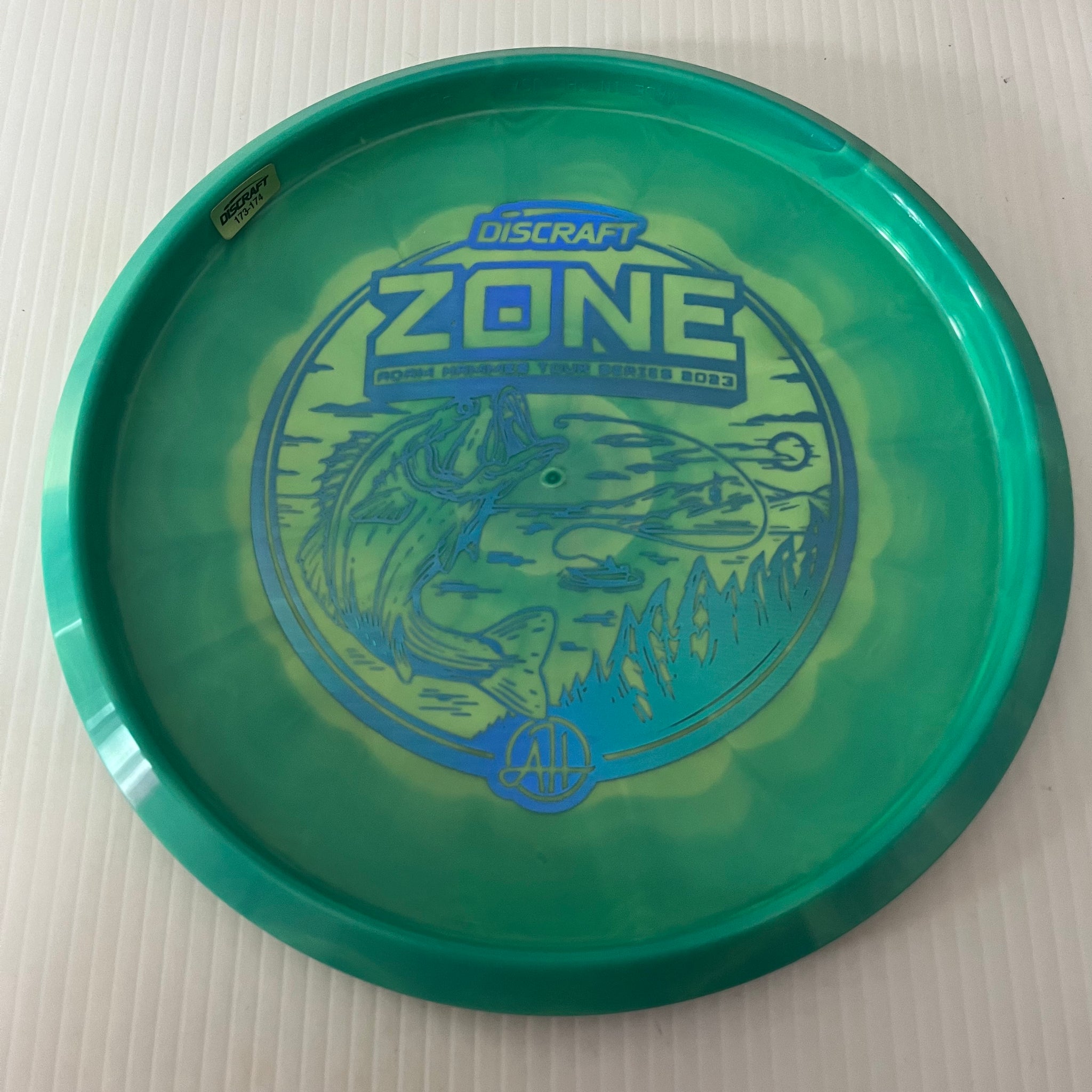 Discraft 2023 Adam Hammes Tour Series Swirly ESP Zone 4/3/0/3