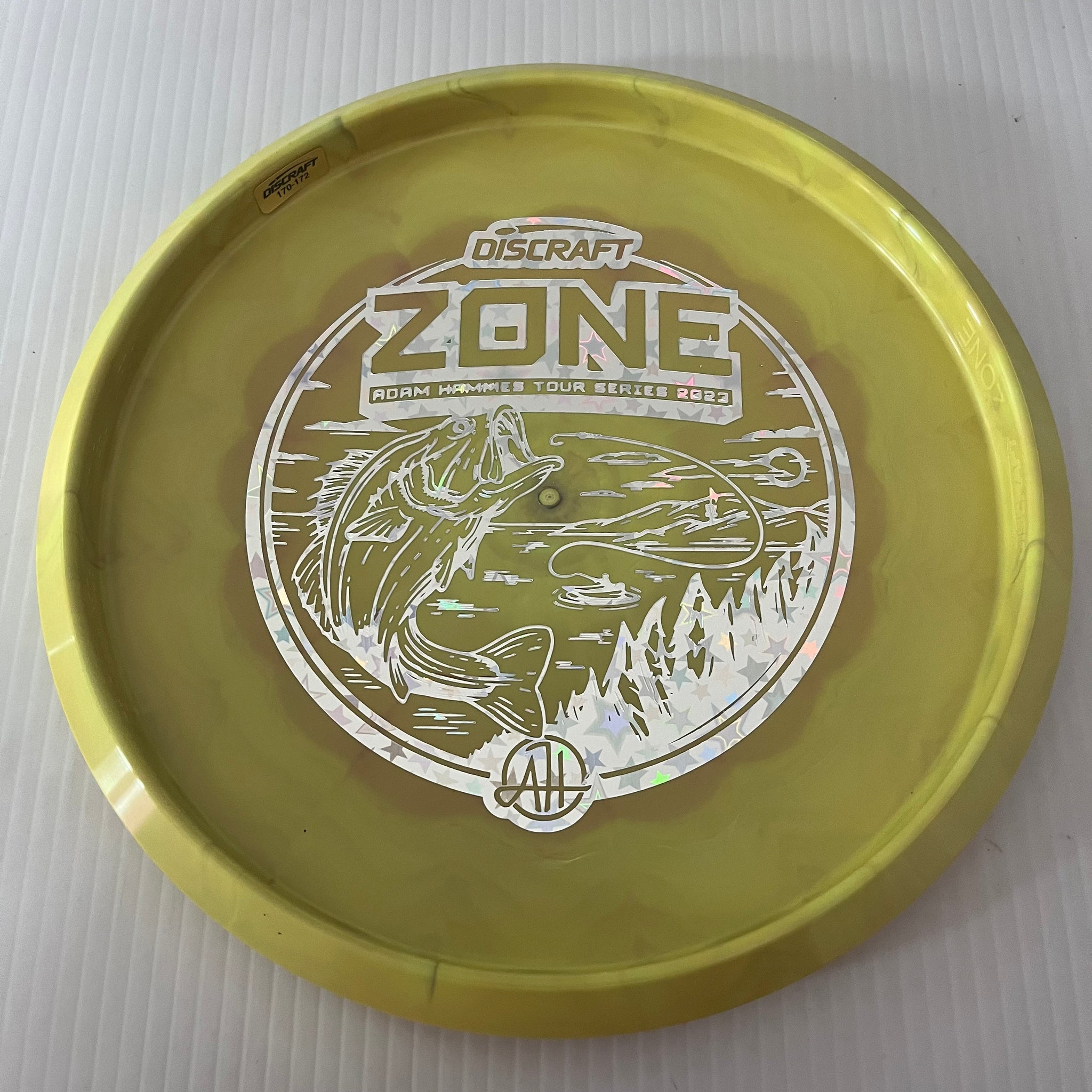 Discraft 2023 Adam Hammes Tour Series Swirly ESP Zone 4/3/0/3
