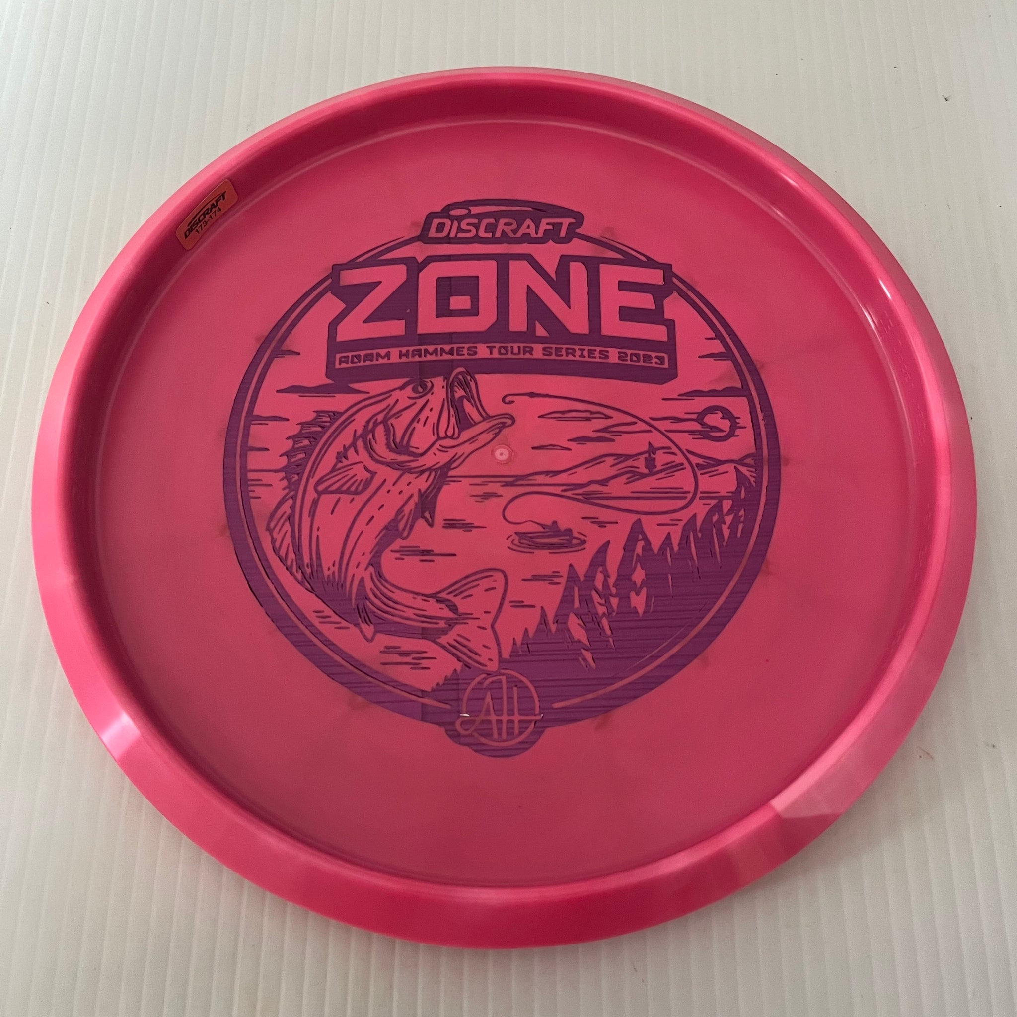 Discraft 2023 Adam Hammes Tour Series Swirly ESP Zone 4/3/0/3