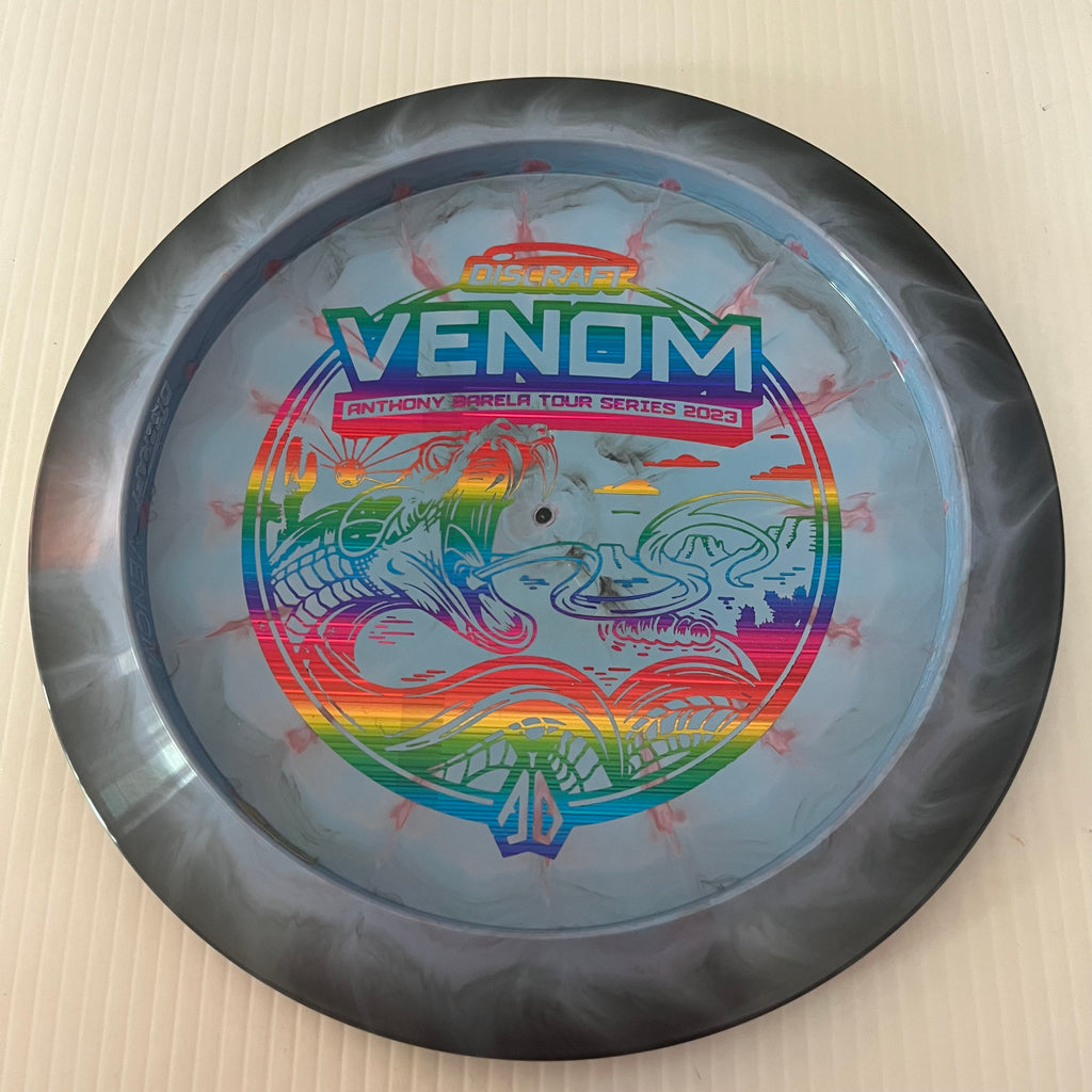Discraft 2023 Anthony Barela Tour Series Swirly ESP Venom 13/5/0/3