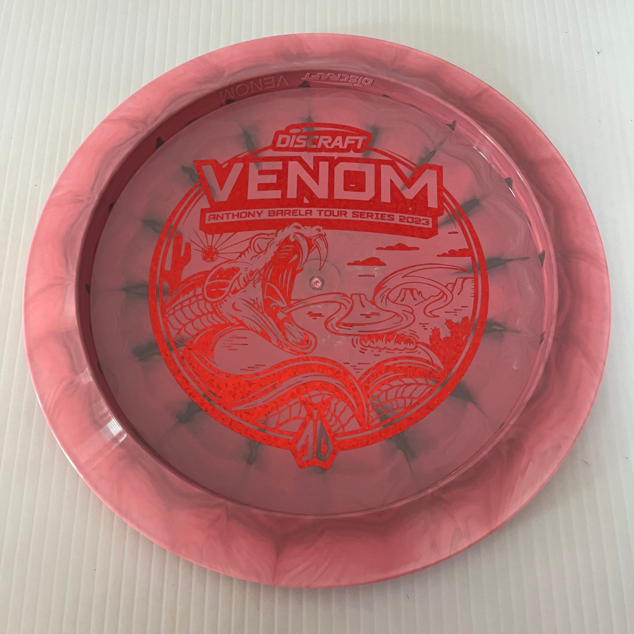 Discraft 2023 Anthony Barela Tour Series Swirly ESP Venom 13/5/0/3