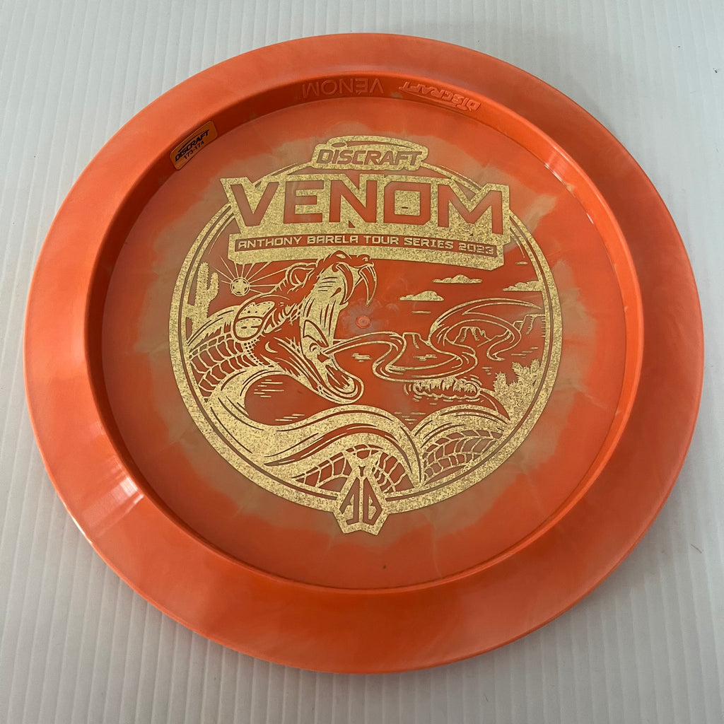 Discraft 2023 Anthony Barela Tour Series Swirly ESP Venom 13/5/0/3