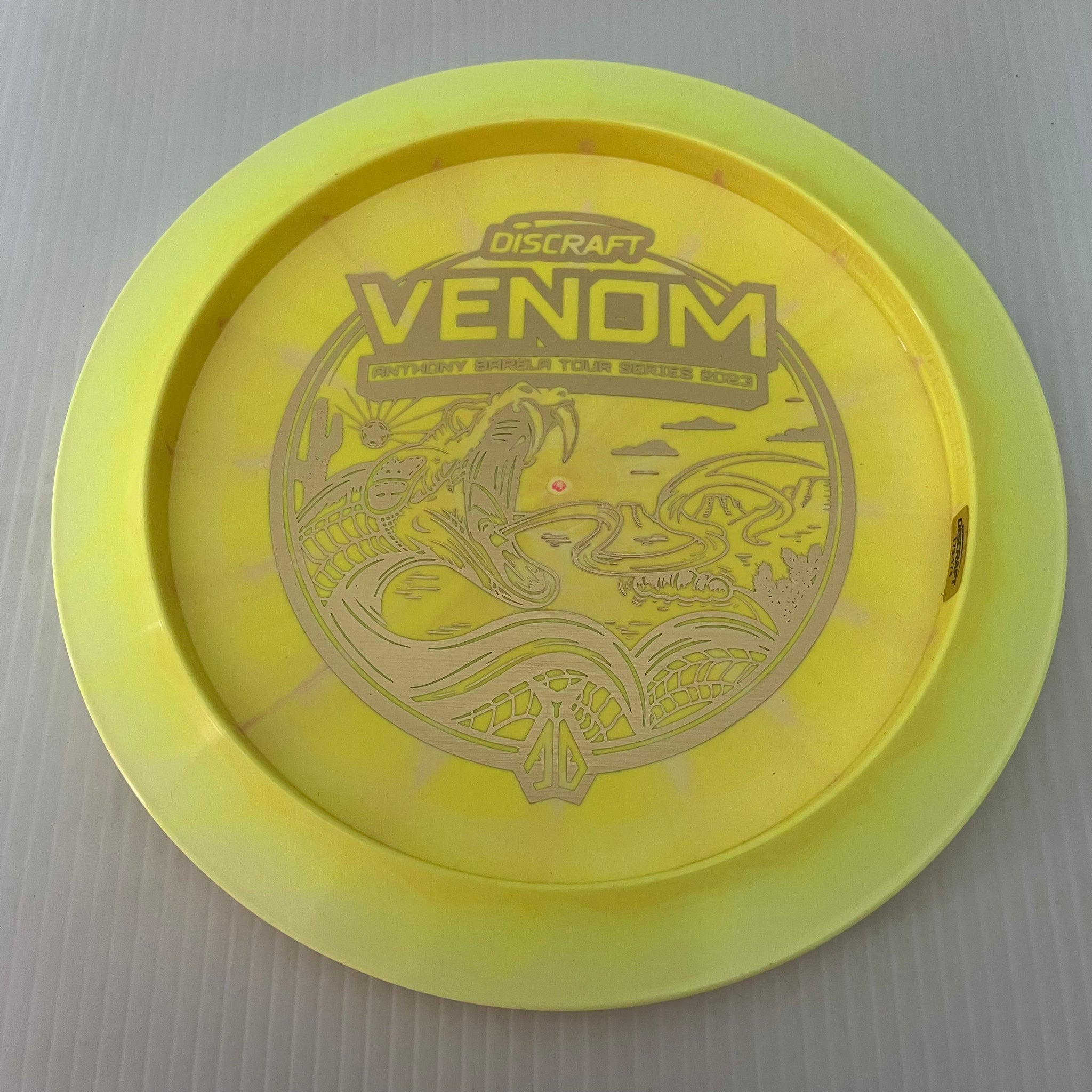 Discraft 2023 Anthony Barela Tour Series Swirly ESP Venom 13/5/0/3