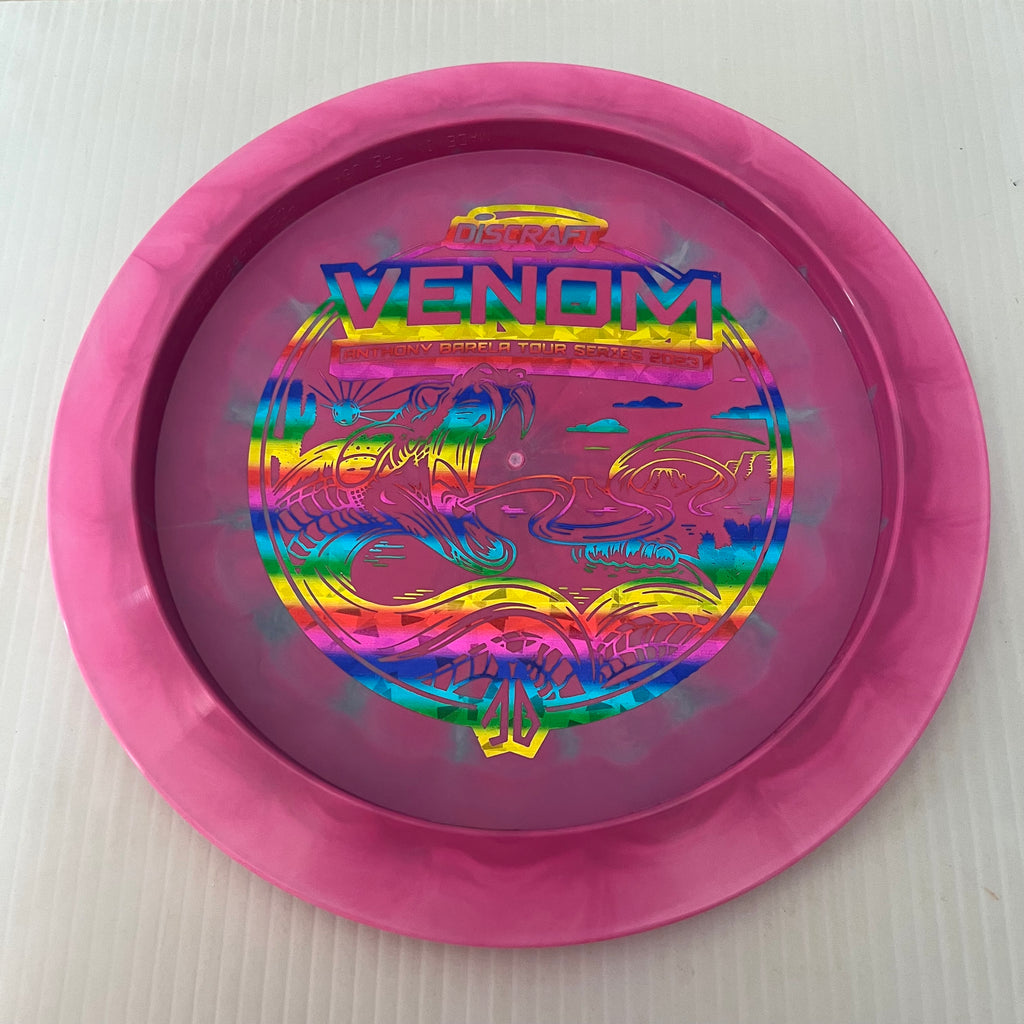 Discraft 2023 Anthony Barela Tour Series Swirly ESP Venom 13/5/0/3