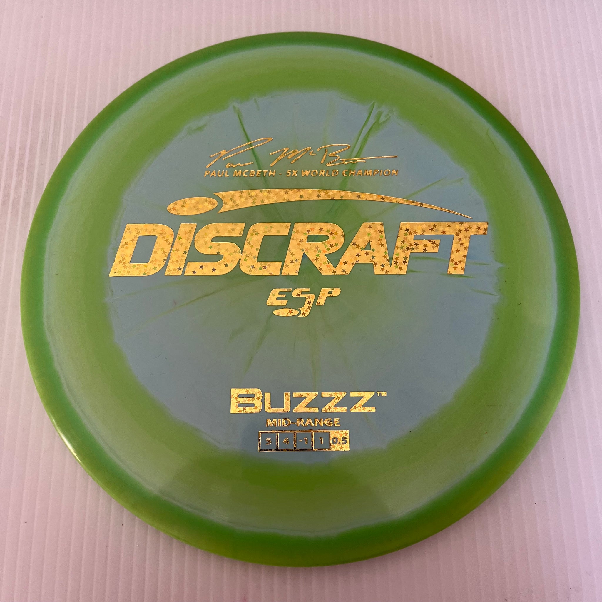 Discraft 5x Paul McBeth ESP Buzzz 5/4/-1/1 (177+g)