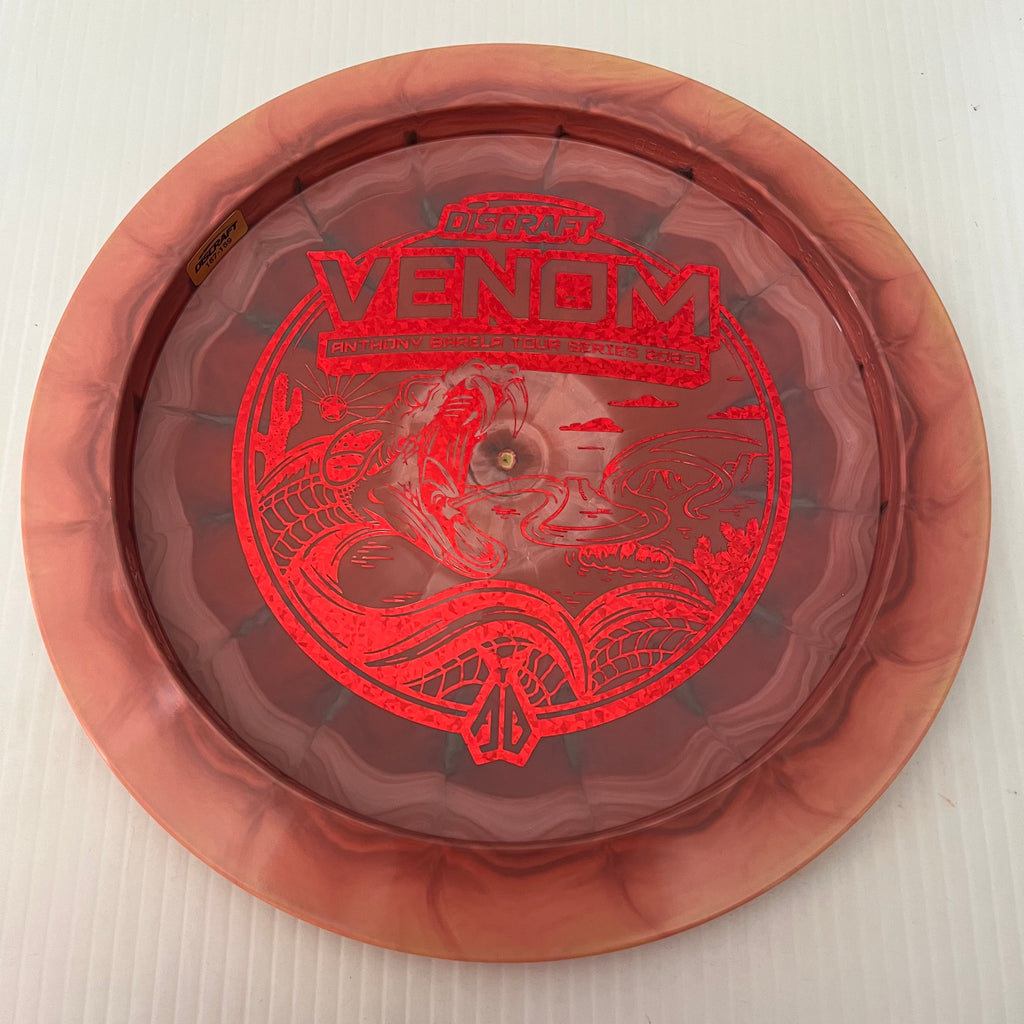 Discraft 2023 Anthony Barela Tour Series Swirly ESP Venom 13/5/0/3