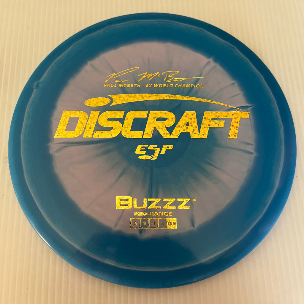 Discraft 5x Paul McBeth ESP Buzzz 5/4/-1/1 (177+g)