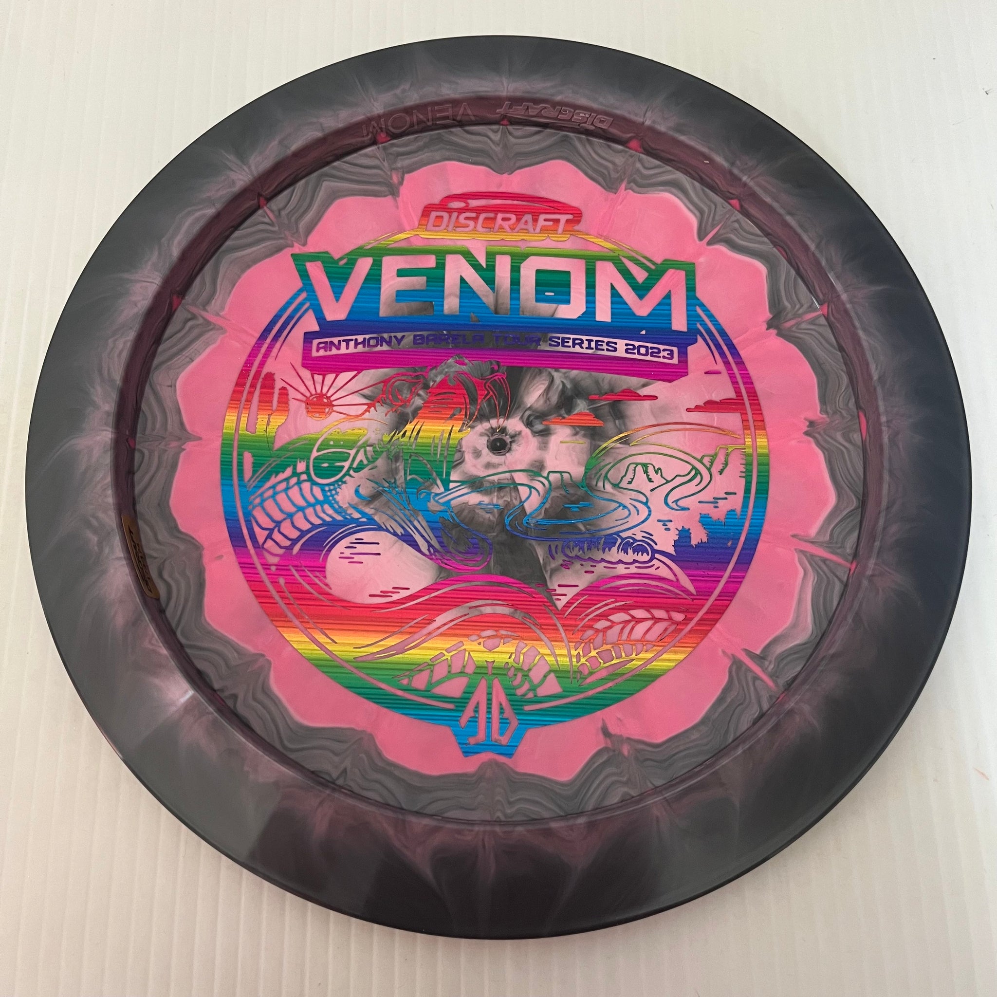 Discraft 2023 Anthony Barela Tour Series Swirly ESP Venom 13/5/0/3