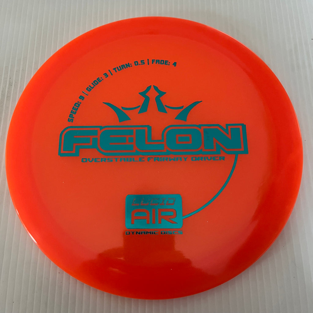 Dynamic Discs Lucid Air Felon 9/3/0.5/4
