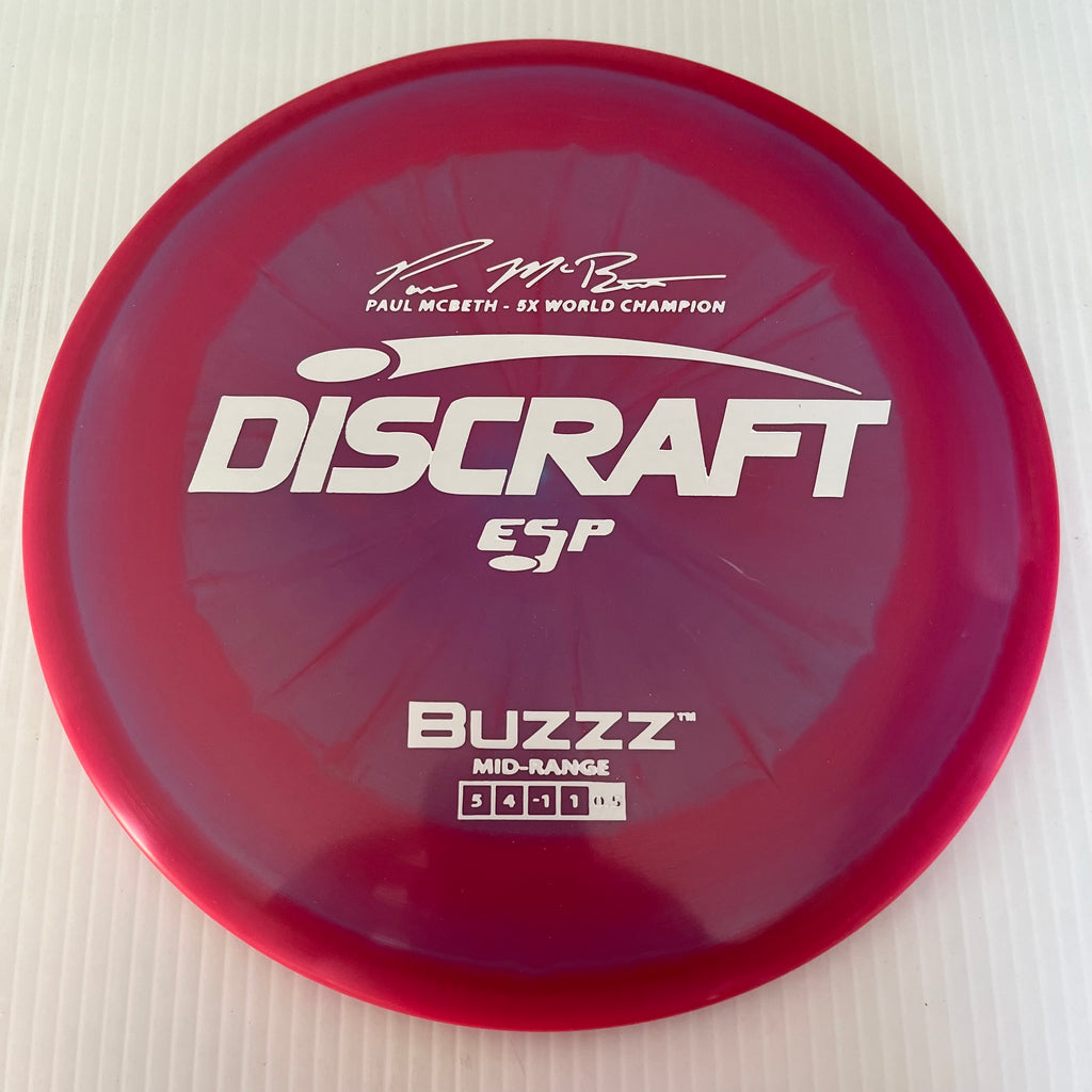 Discraft 5x Paul McBeth ESP Buzzz 5/4/-1/1 (177+g)