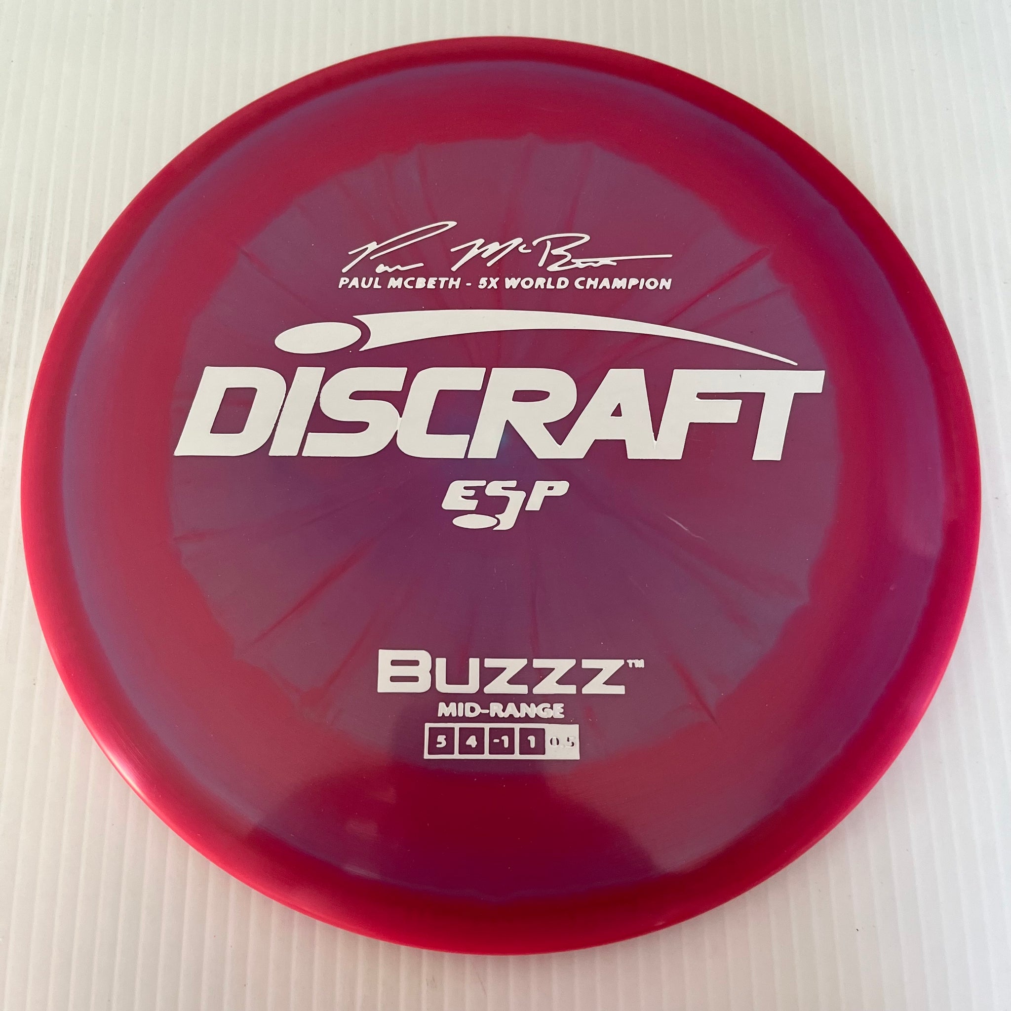 Discraft 5x Paul McBeth ESP Buzzz 5/4/-1/1 (177+g)