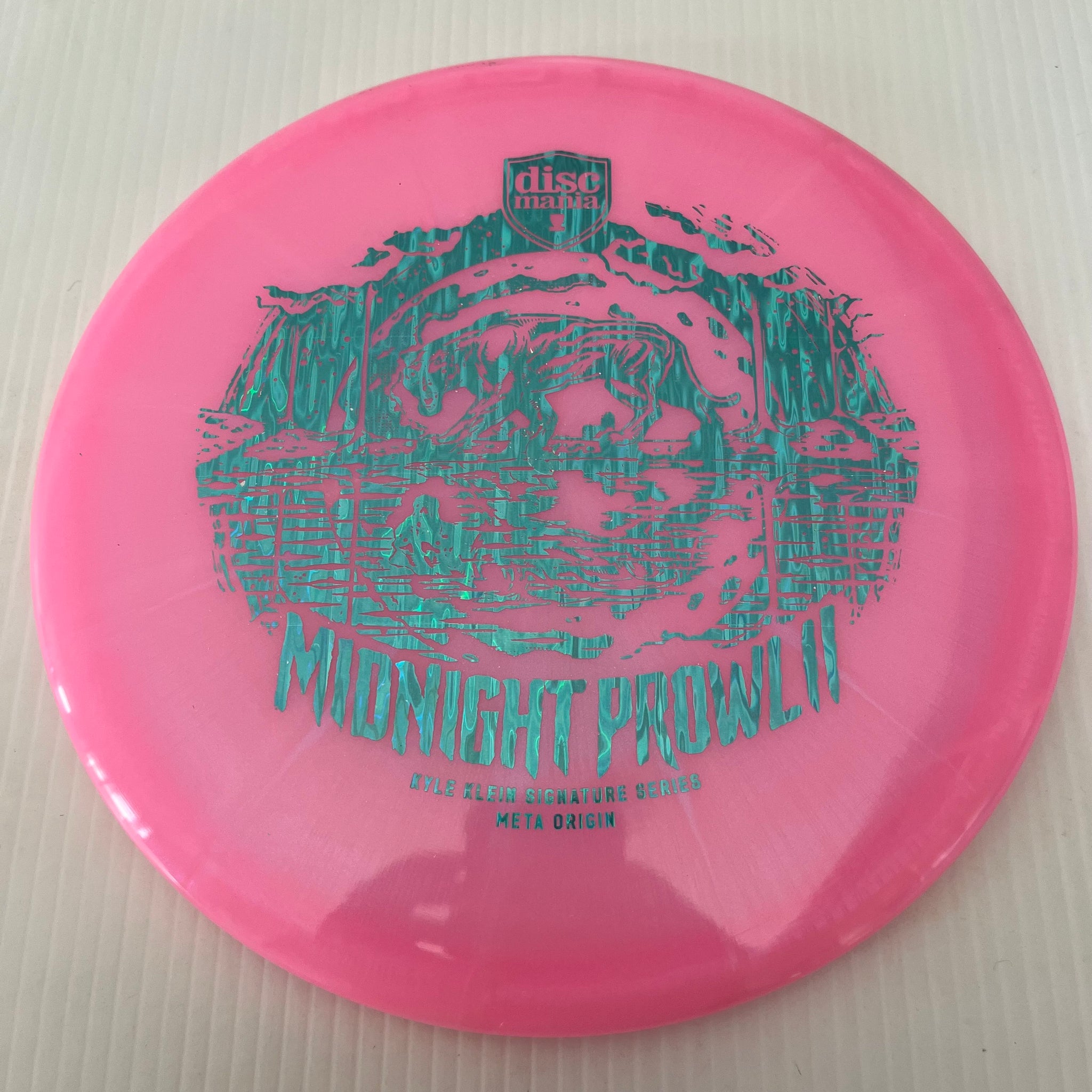 Discmania 2022 Kyle Klein Midnight Prowl 2 Meta Origin 5/5/-1/1