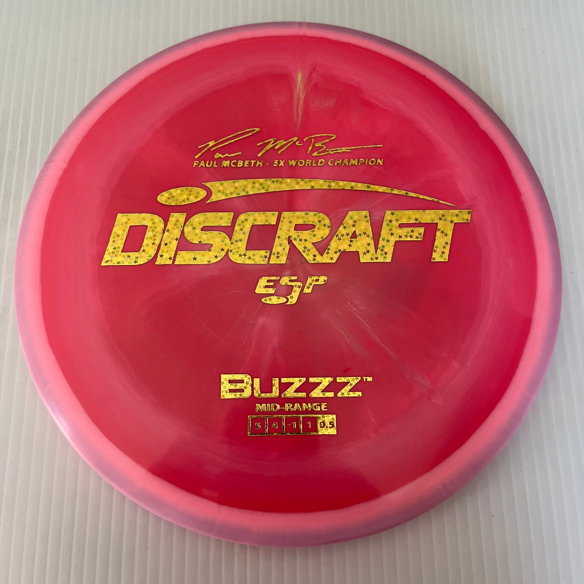 Discraft 5x Paul McBeth ESP Buzzz 5/4/-1/1 (177+g)