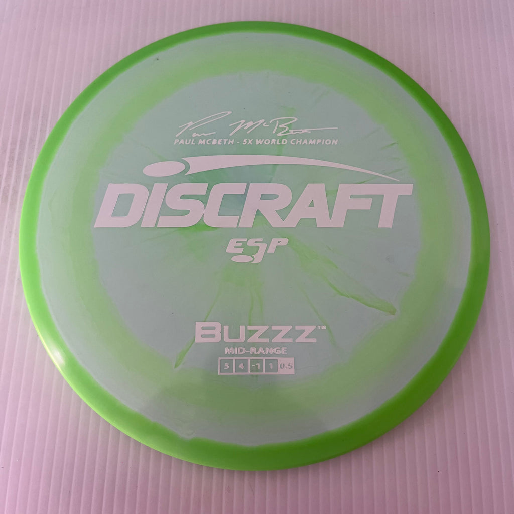 Discraft 5x Paul McBeth ESP Buzzz 5/4/-1/1 (177+g)