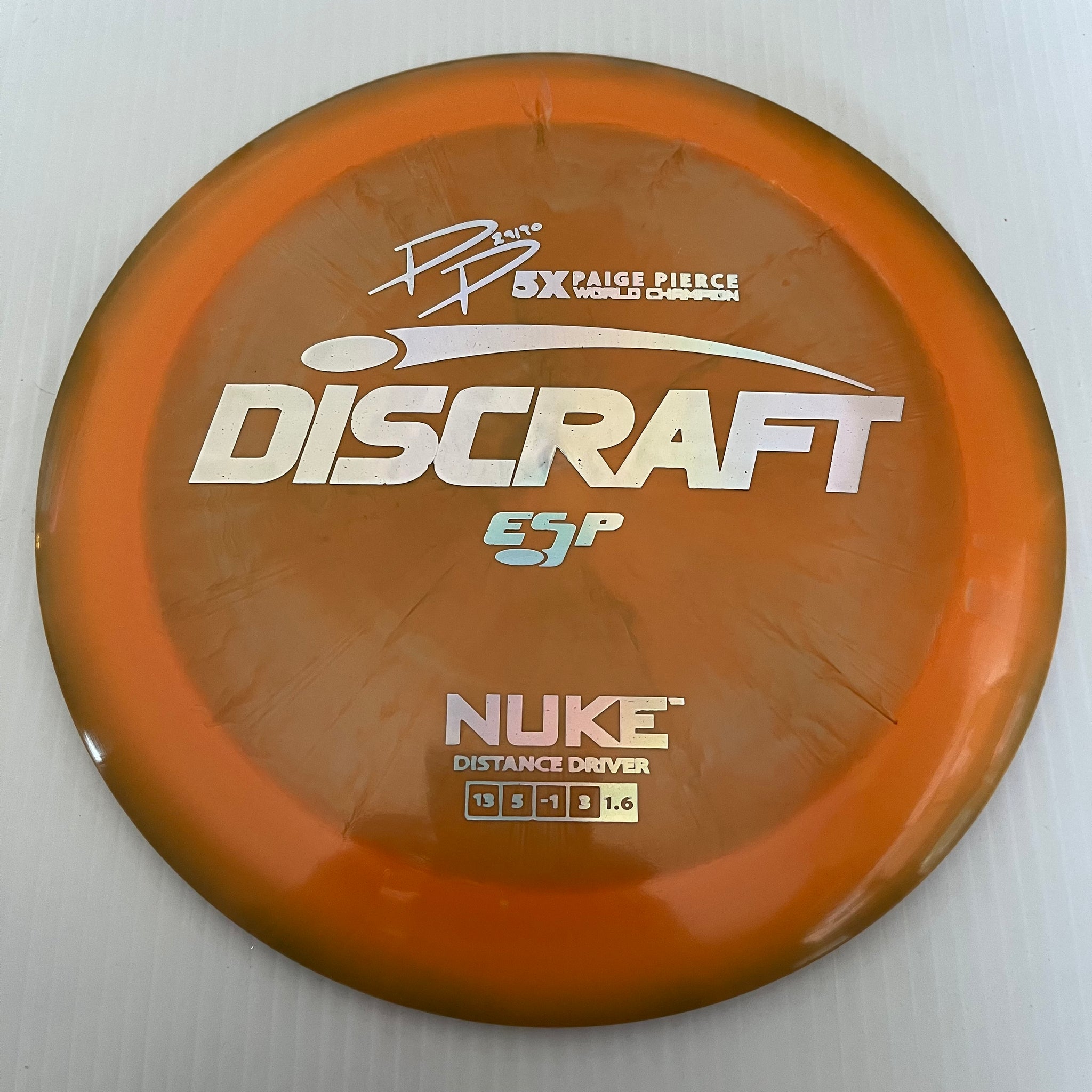 Discraft 5x Paige Pierce ESP Nuke 13/5/-1/3 (170-172g)